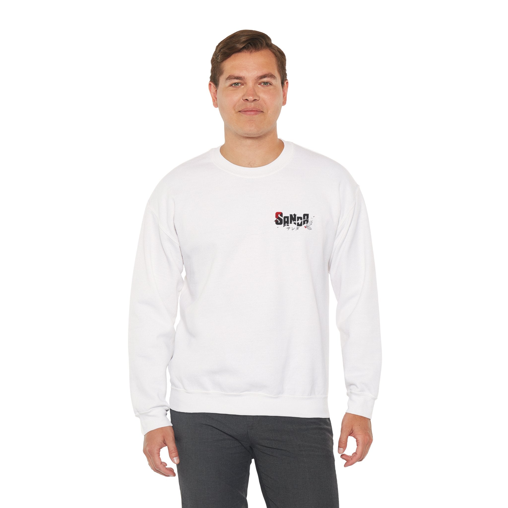 Sanda Anime Do-Gooder White Sweatshirt