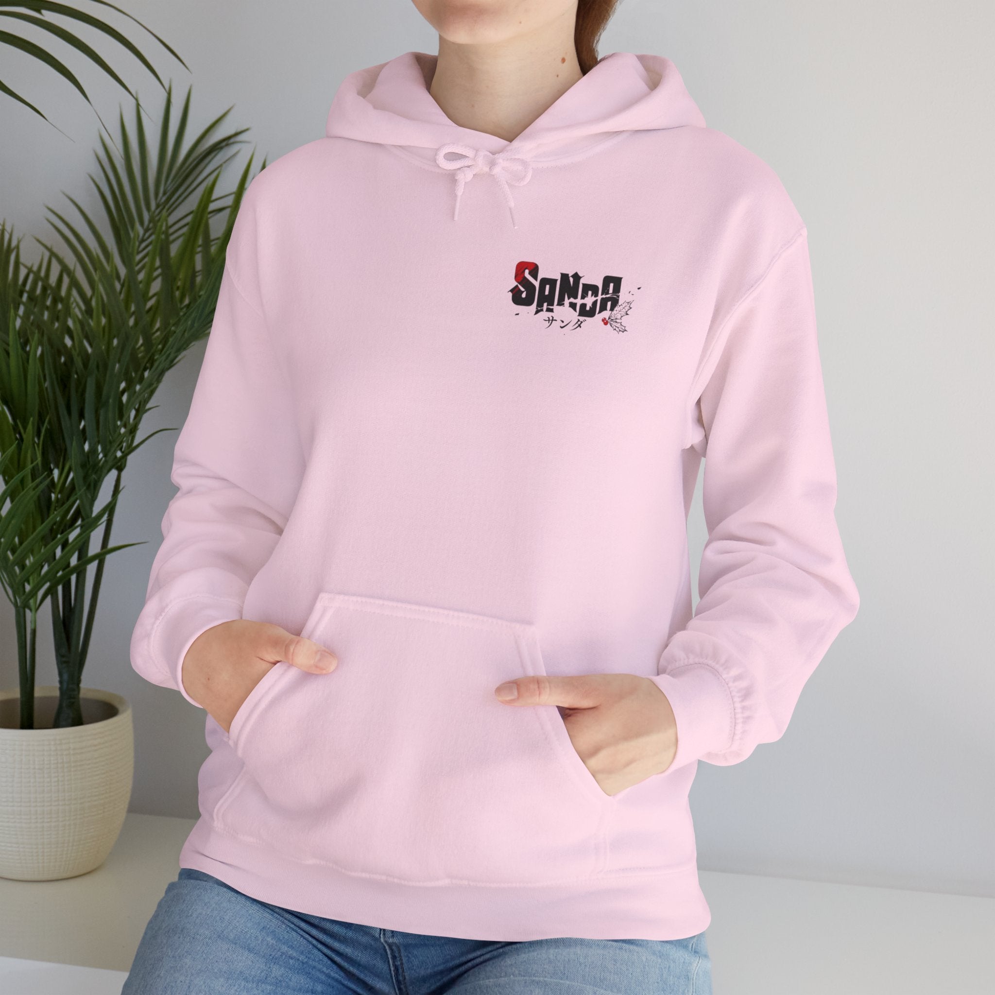 Sanda Anime Do-Gooder Pink Hoodie