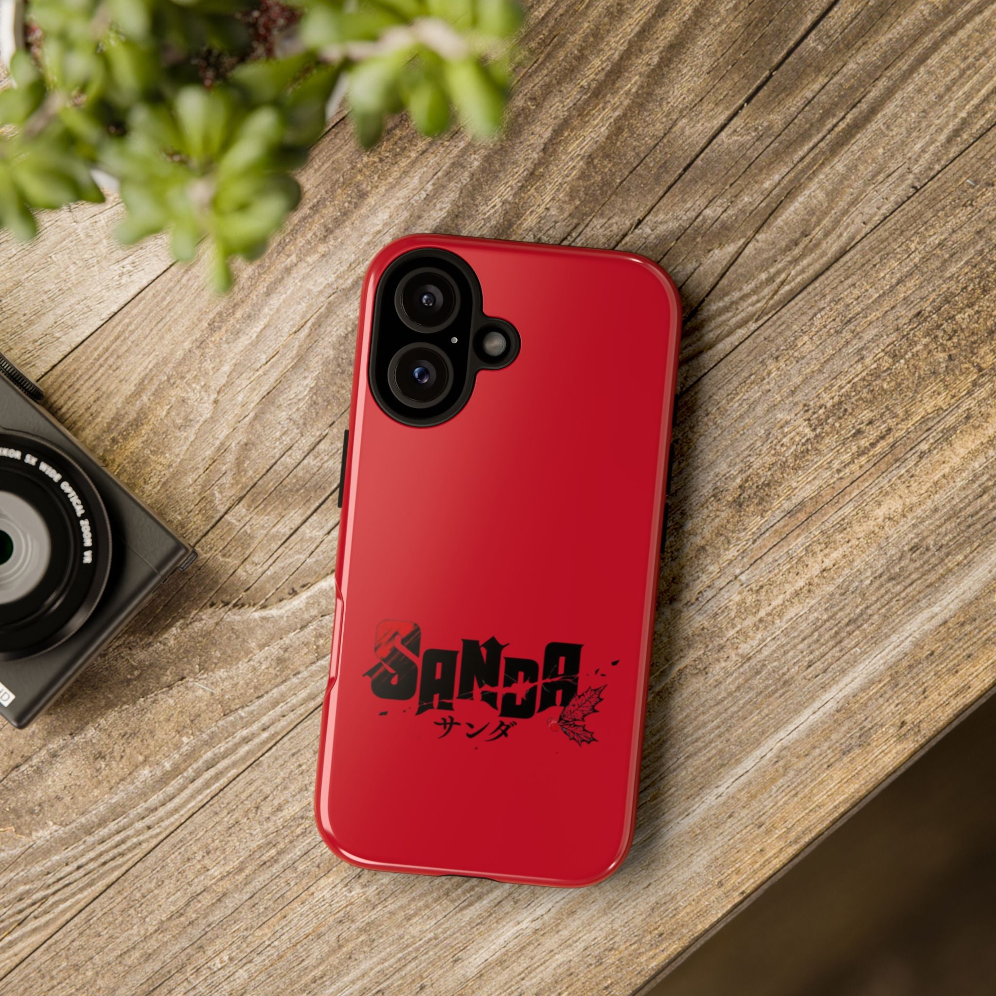 Sanda Anime iPhone Case — Red Logo
