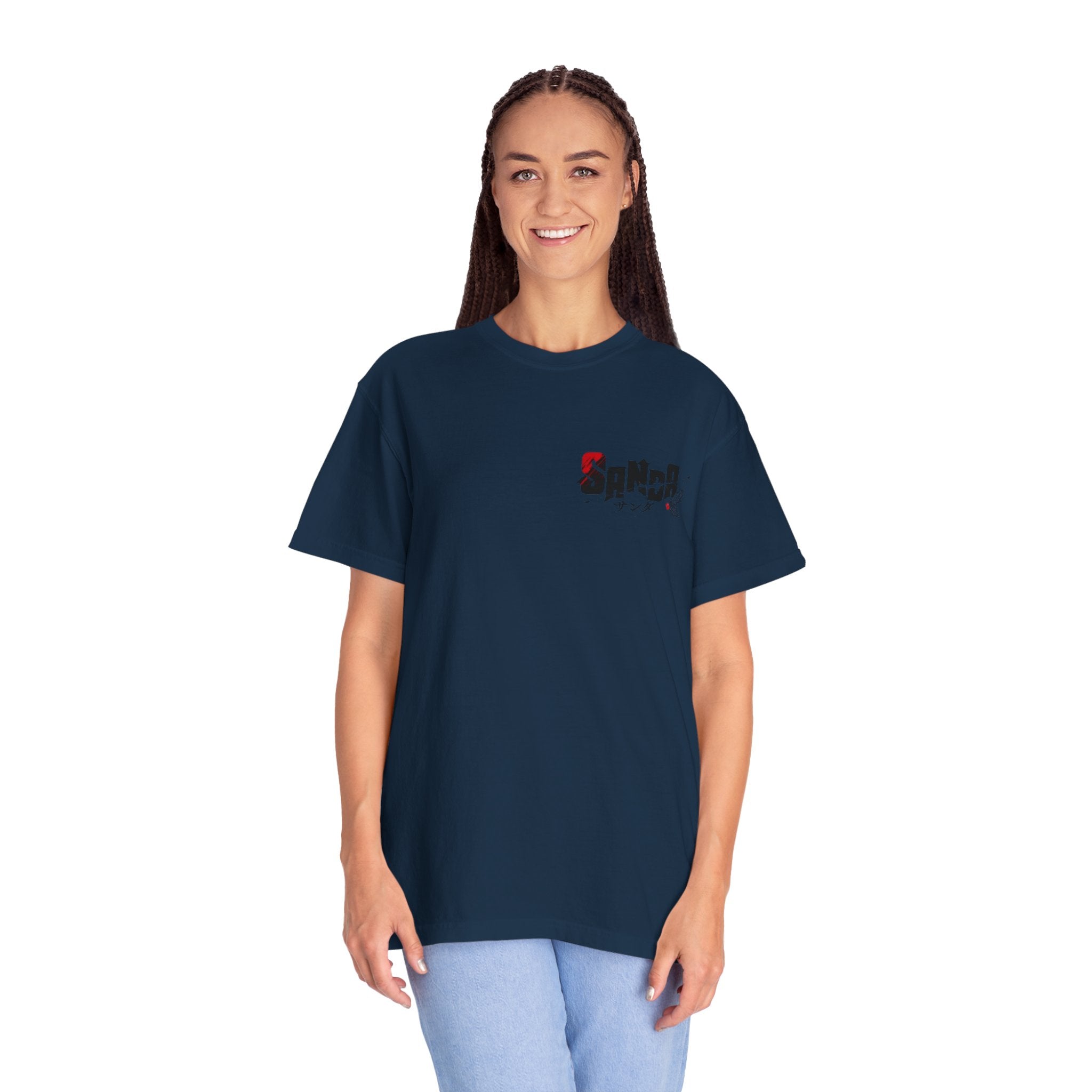 Sanda Anime Do-Gooder Navy Blue T-Shirt