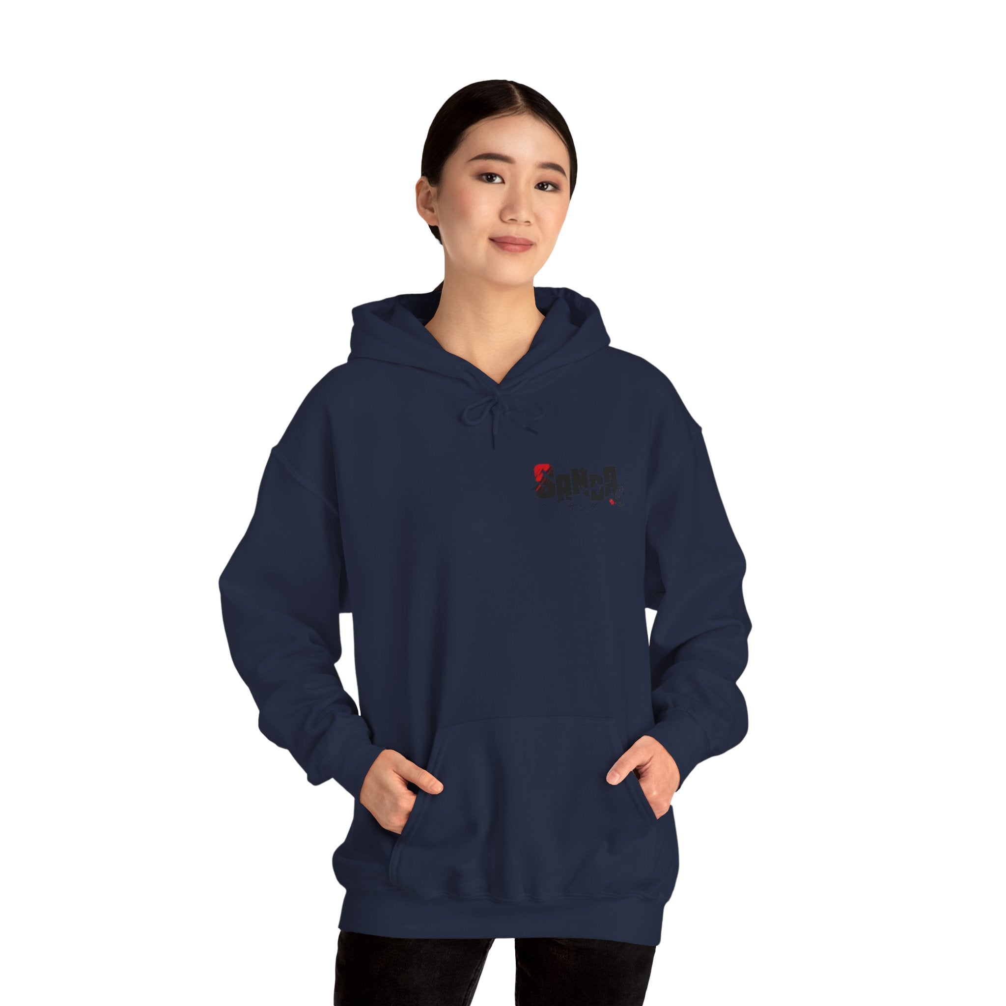 Sanda Anime Do-Gooder Navy Blue Hoodie