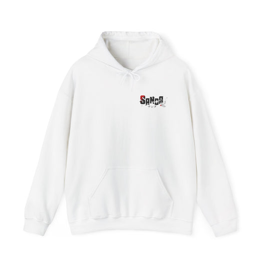 Sanda Anime Do-Gooder White Hoodie