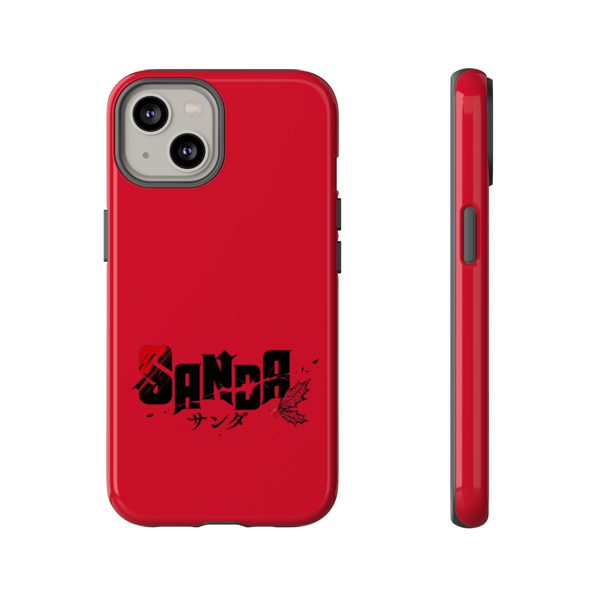 Sanda Anime iPhone Case — Red Logo