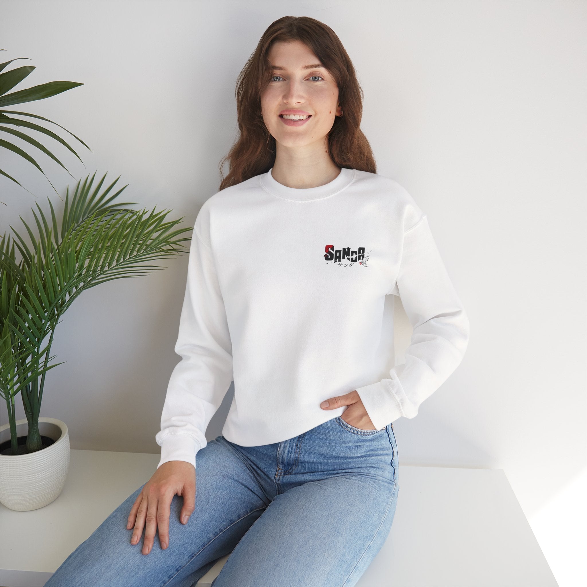 Sanda Anime Do-Gooder White Sweatshirt