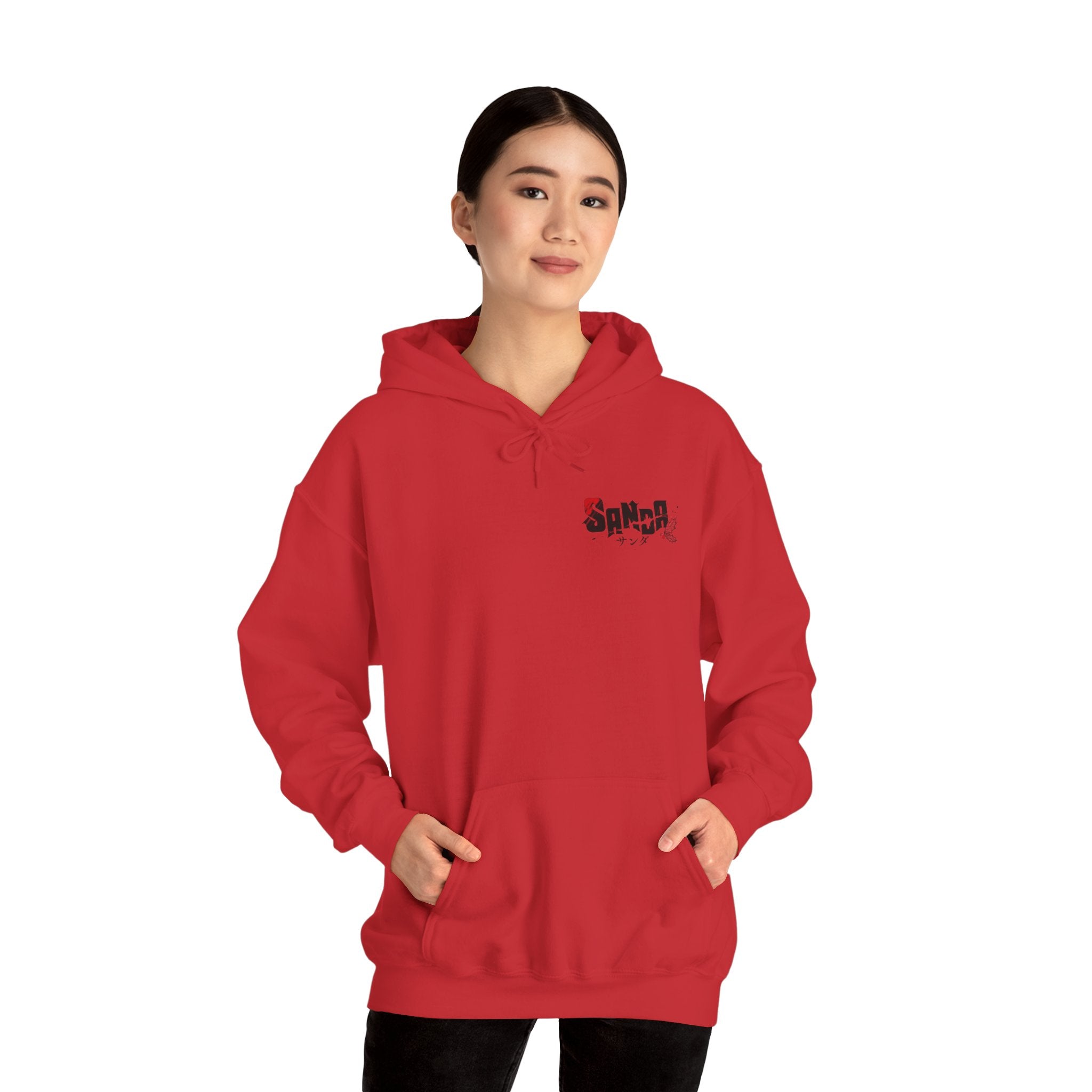 Sanda Anime Do-Gooder Red Hoodie