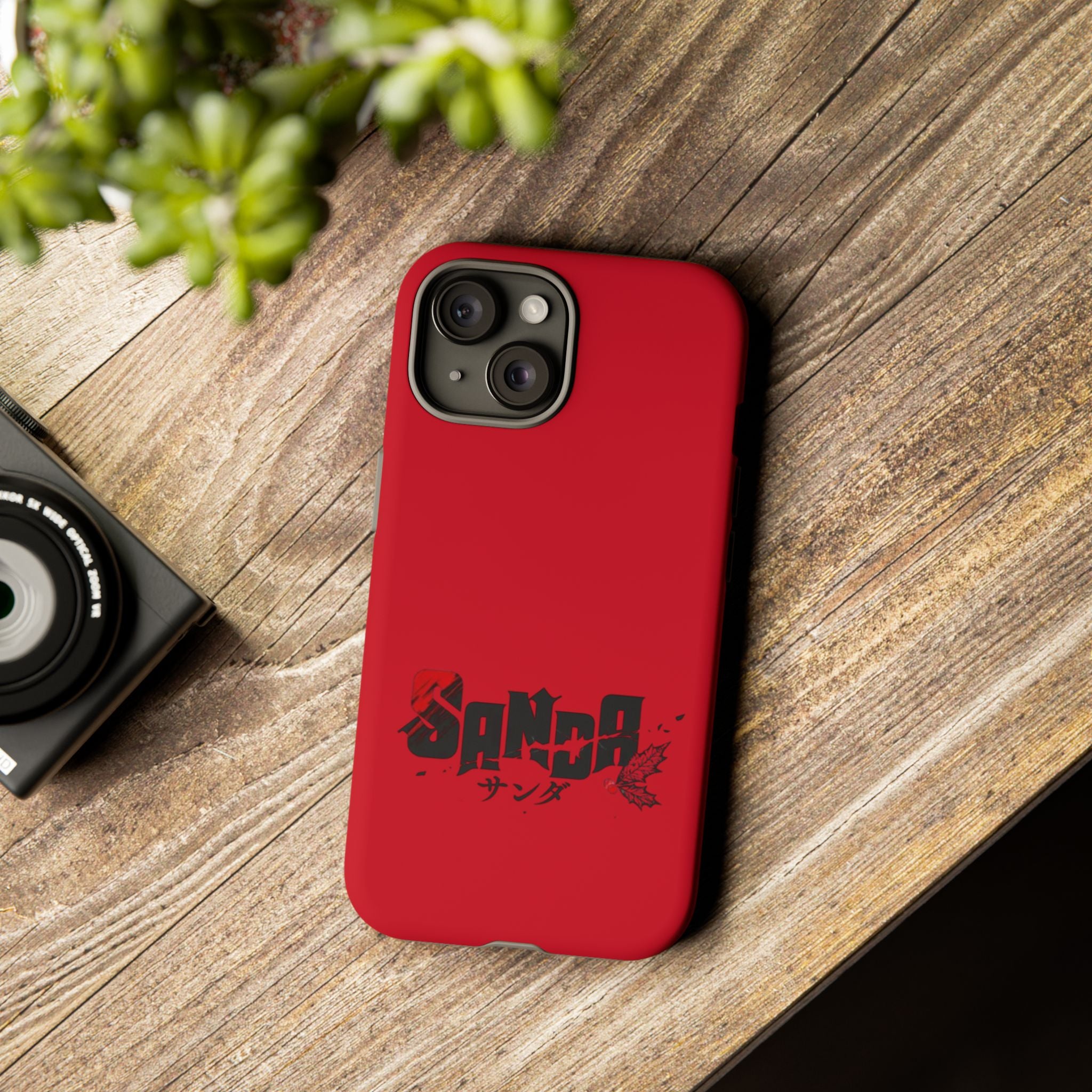 Sanda Anime iPhone Case — Red Logo