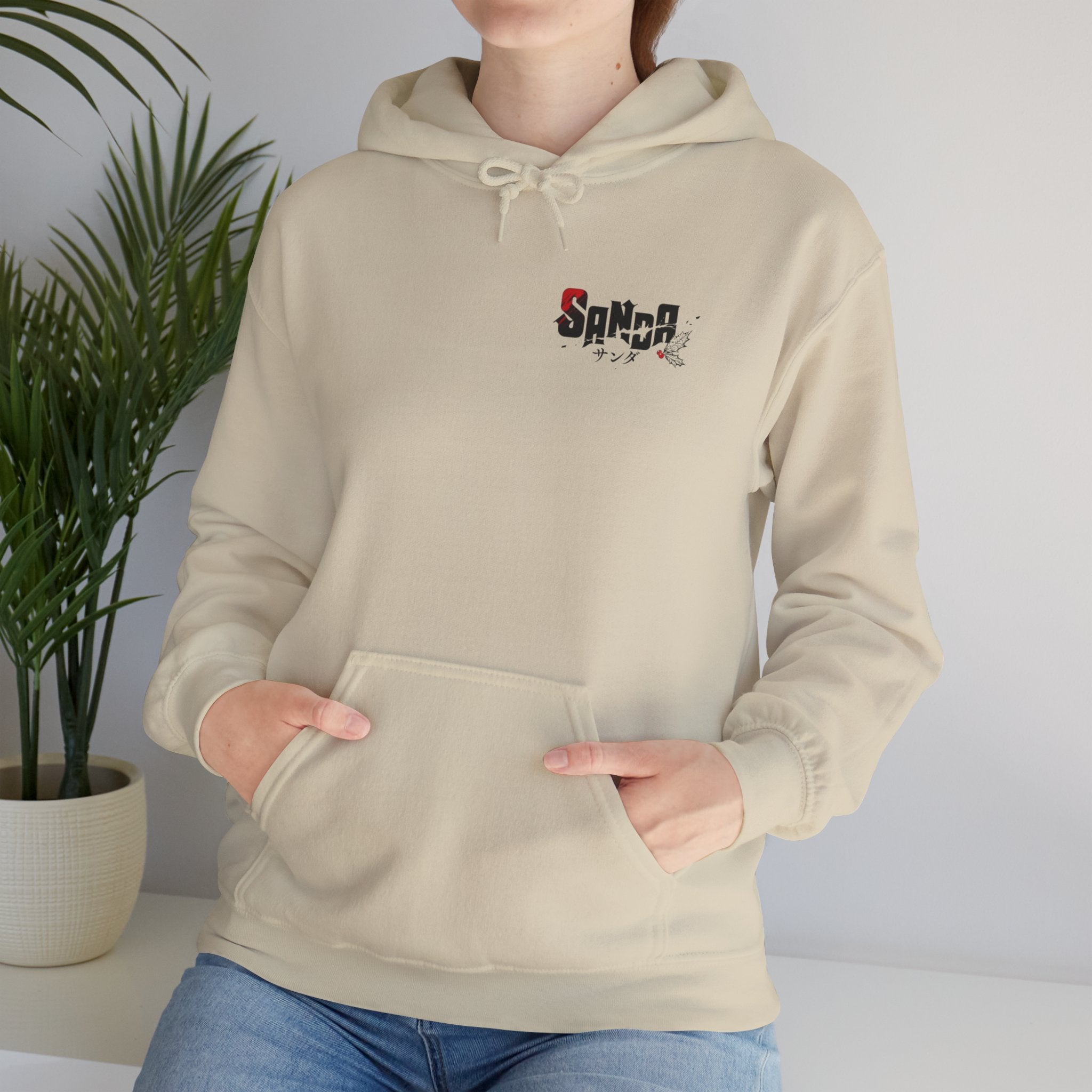 Sanda Anime Do-Gooder Beige Hoodie