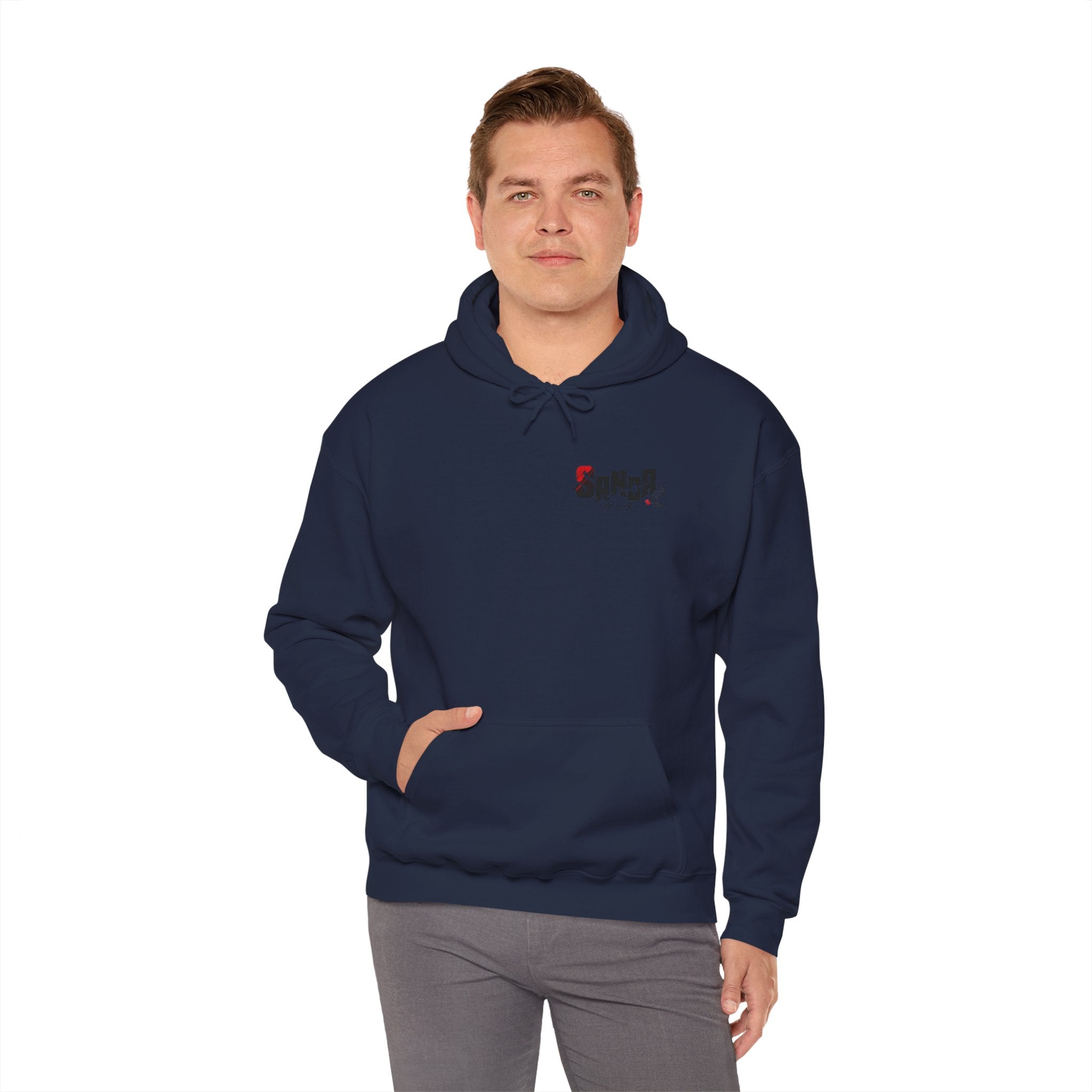 Sanda Anime Do-Gooder Navy Blue Hoodie