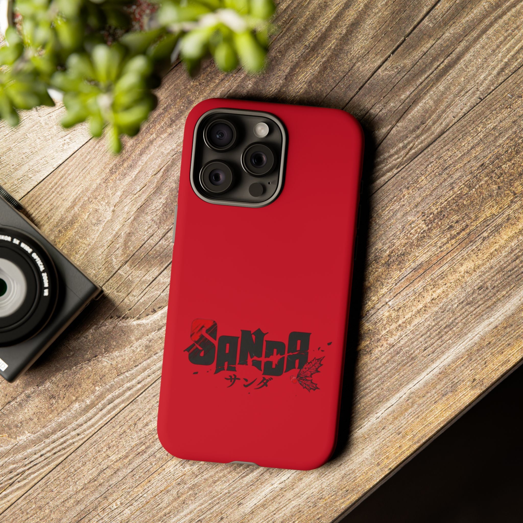 Sanda Anime iPhone Case — Red Logo