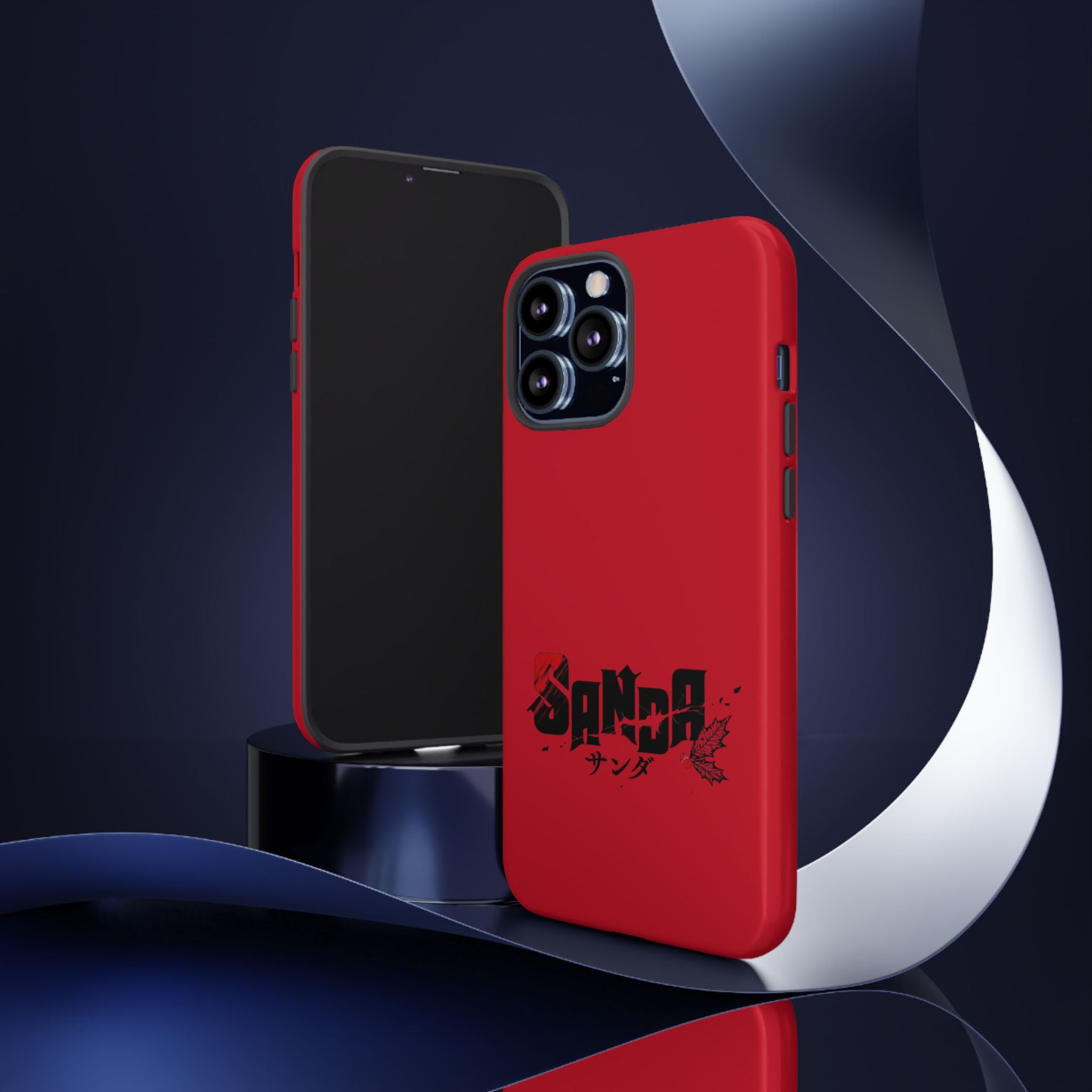 Sanda Anime iPhone Case — Red Logo