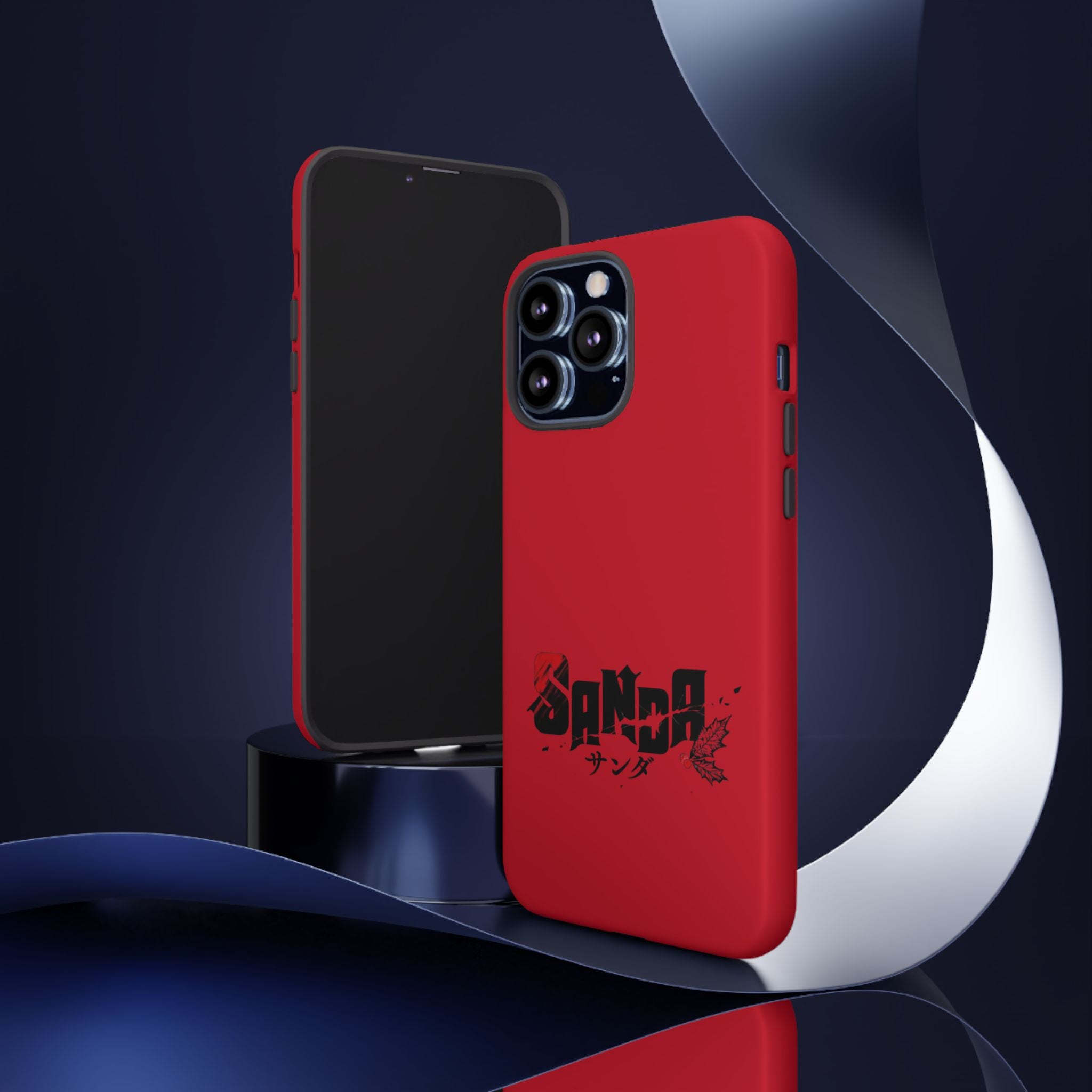 Sanda Anime iPhone Case — Red Logo
