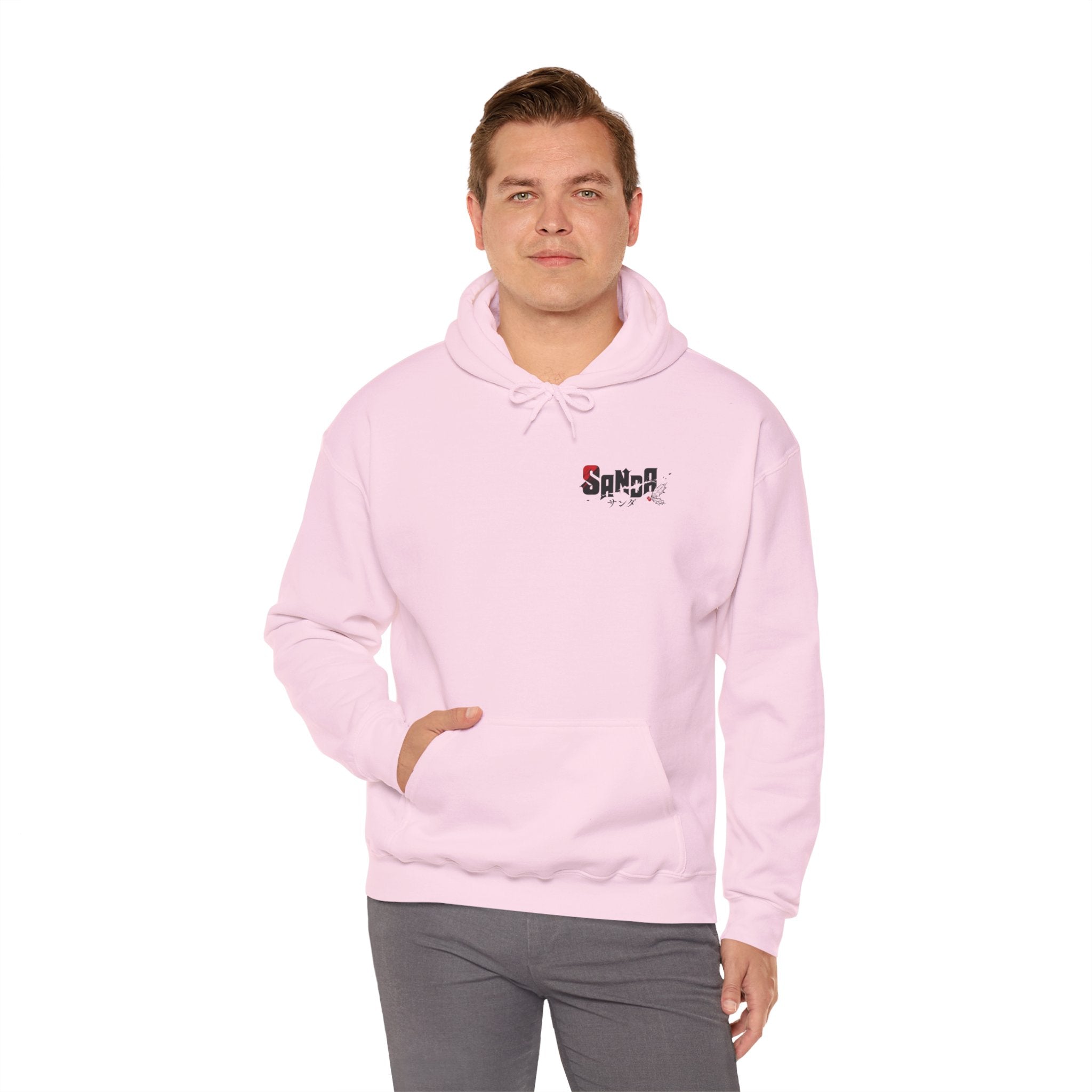 Sanda Anime Do-Gooder Pink Hoodie