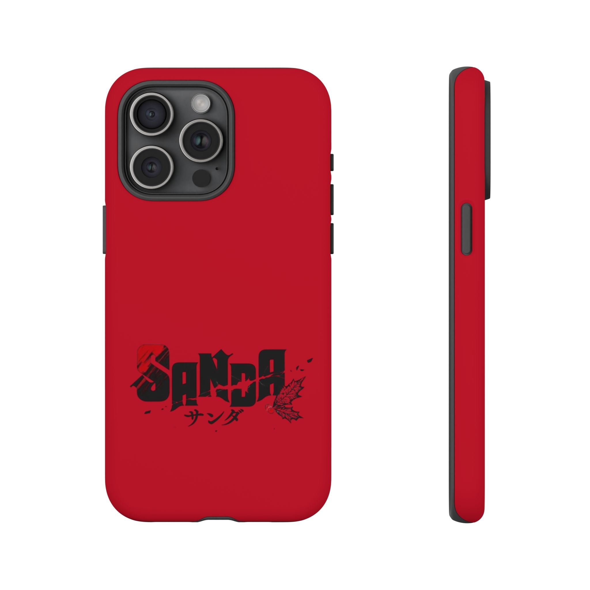 Sanda Anime iPhone Case — Red Logo