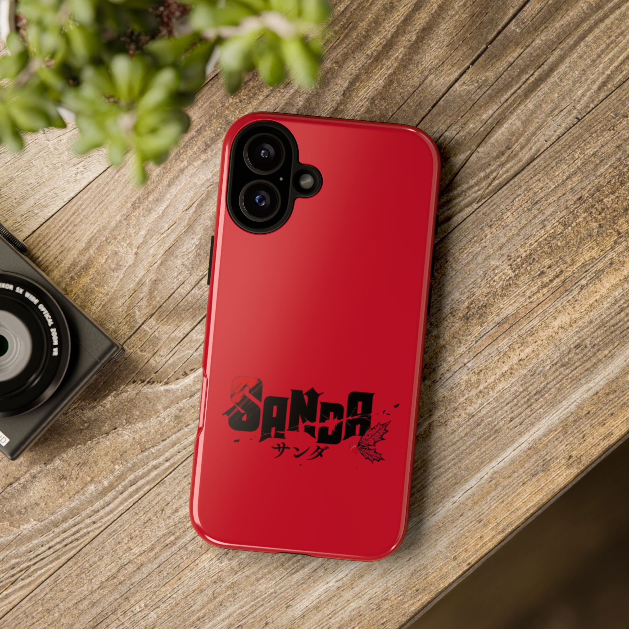 Sanda Anime iPhone Case — Red Logo