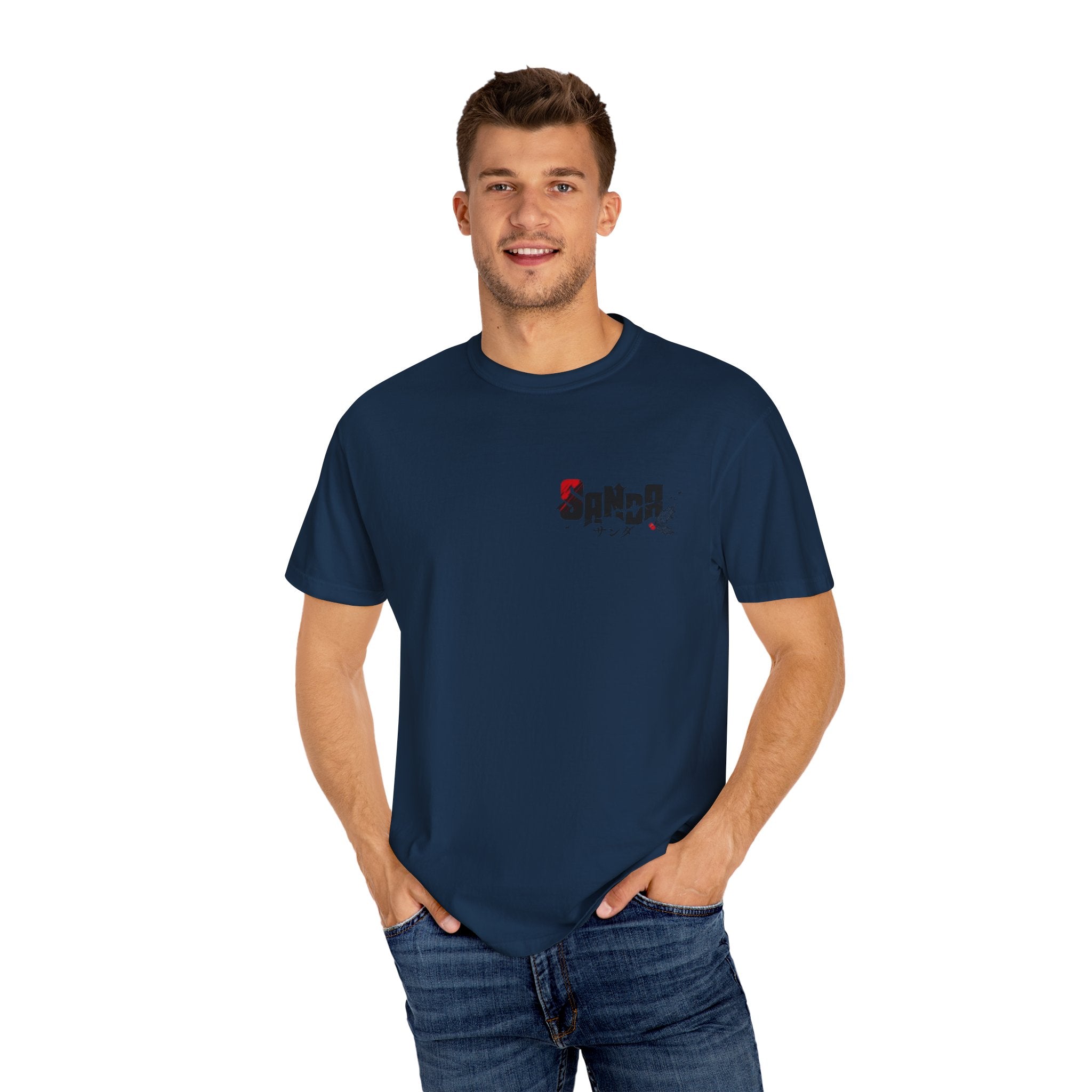 Sanda Anime Do-Gooder Navy Blue T-Shirt