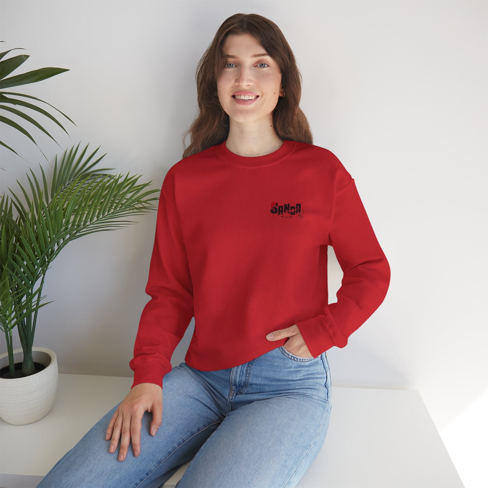 Sanda Anime Do-Gooder Red Sweatshirt