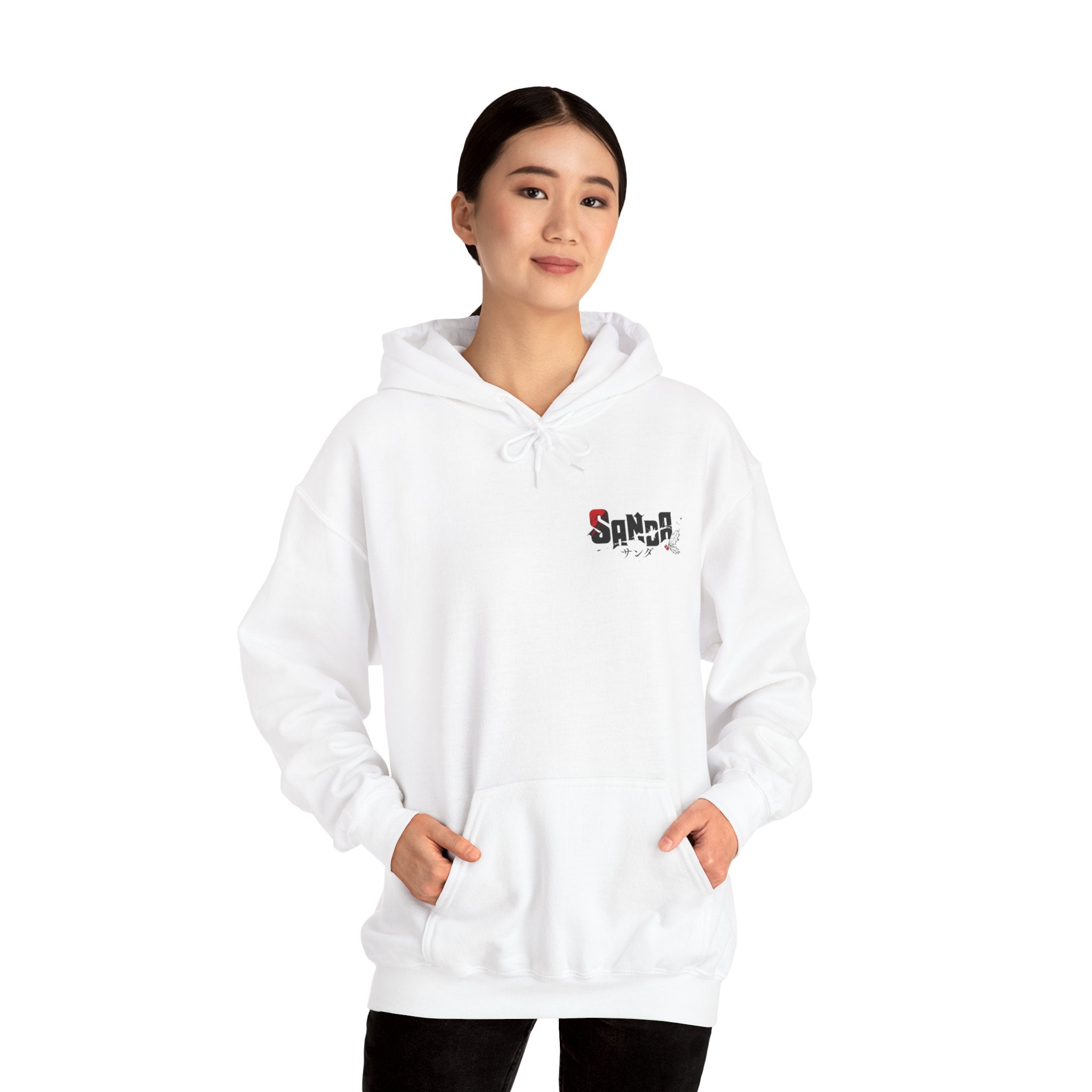 Sanda Anime Do-Gooder White Hoodie