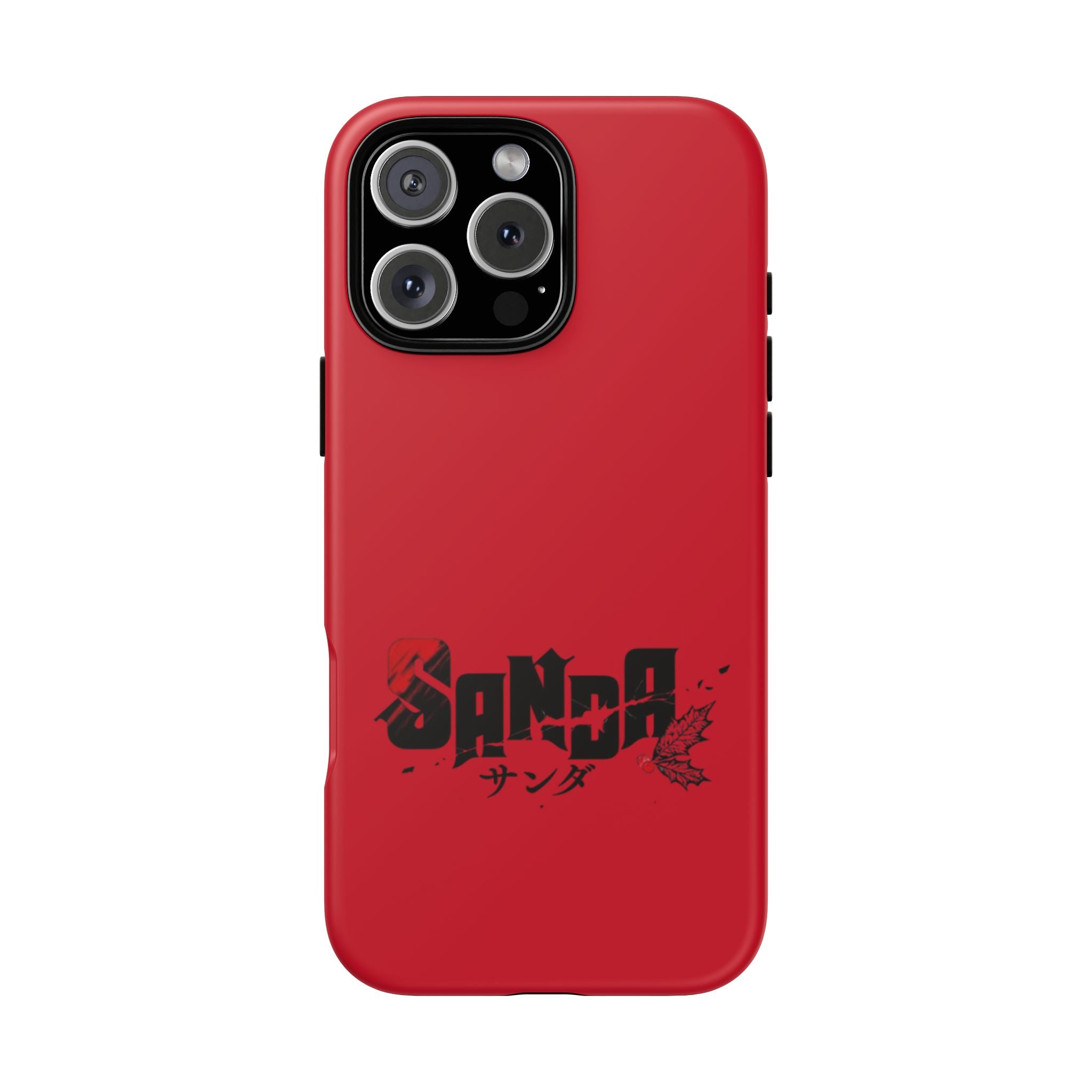 Sanda Anime iPhone Case — Red Logo