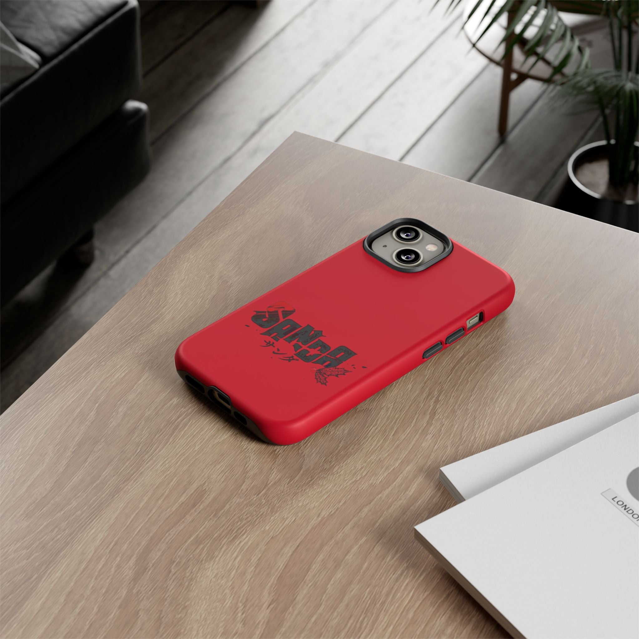 Sanda Anime iPhone Case — Red Logo