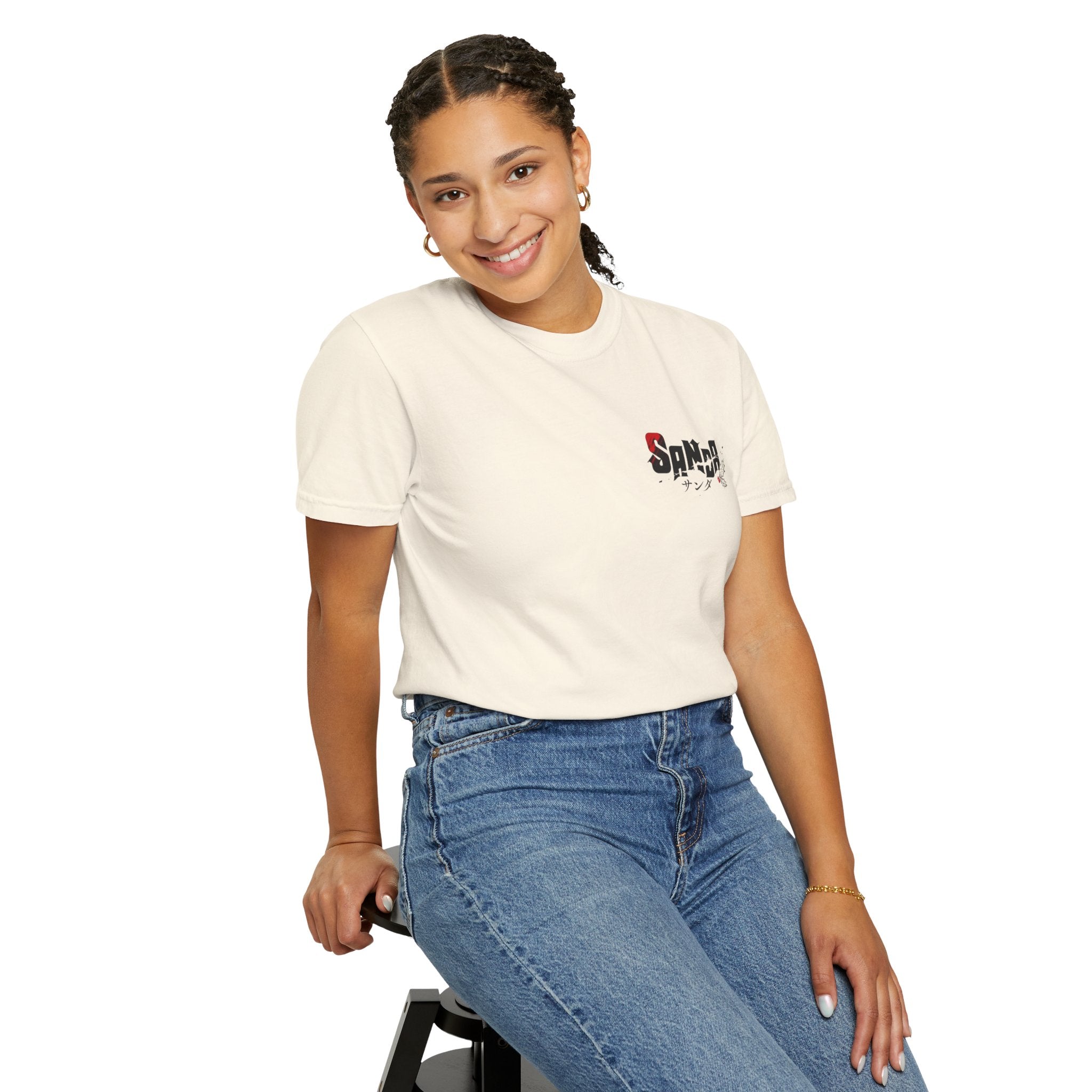Sanda Anime Do-Gooder Beige T-Shirt
