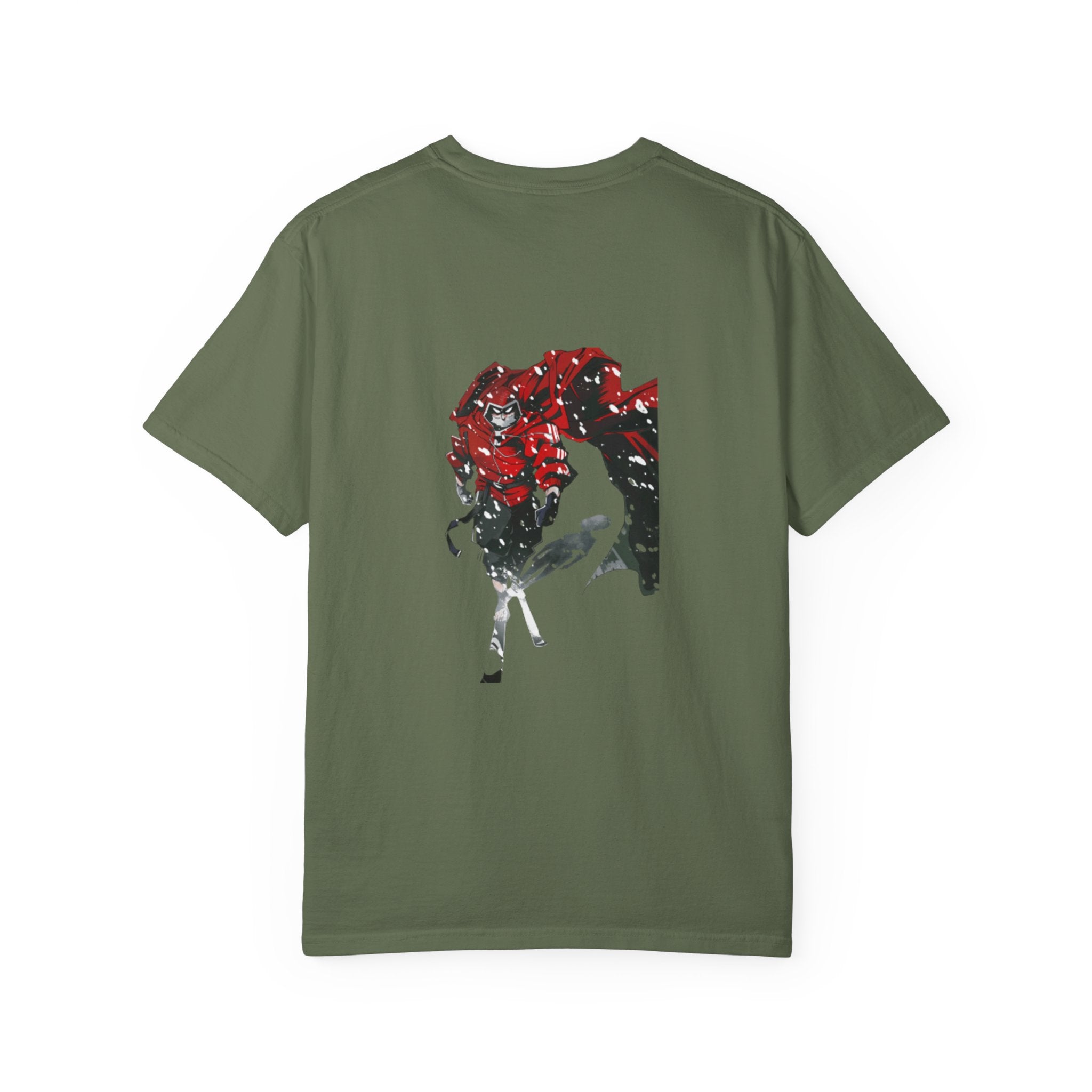 Sanda Anime Do-Gooder Army Green T-Shirt