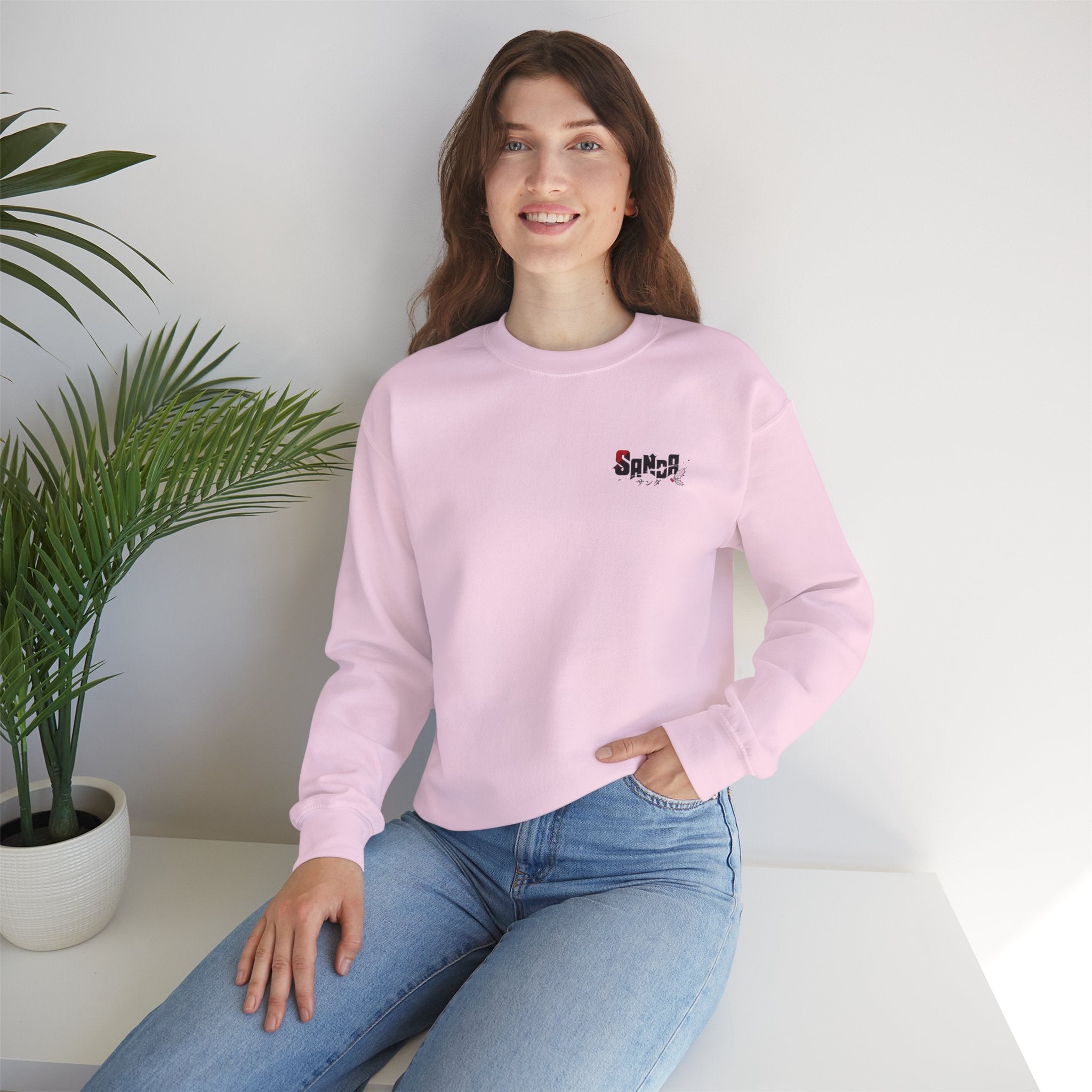 Sanda Anime Do-Gooder Pink Sweatshirt