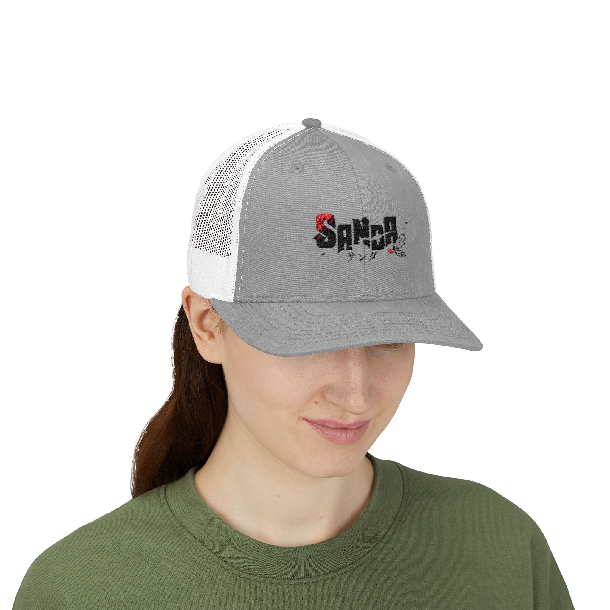 Sanda Anime Gray Logo Cap