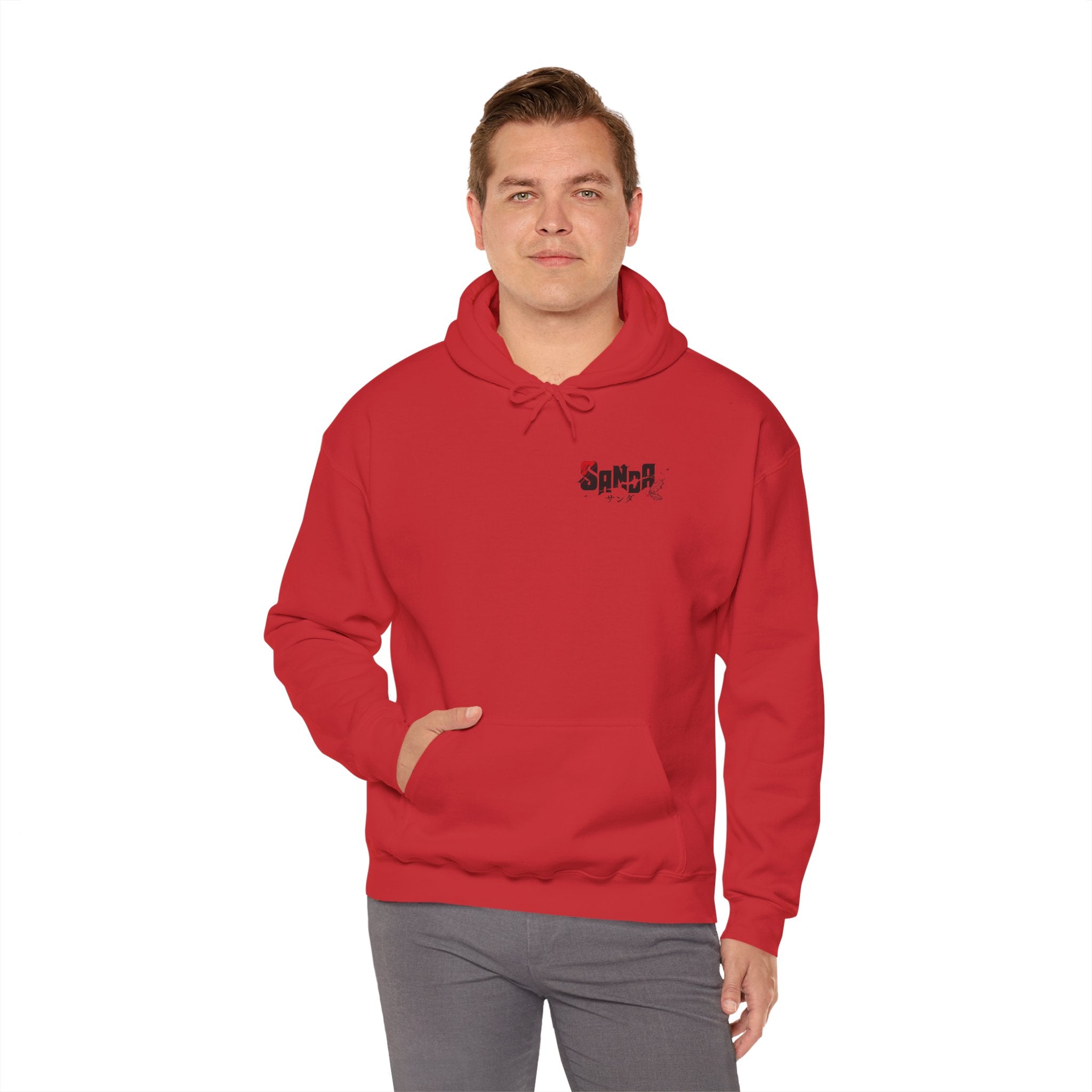 Sanda Anime Do-Gooder Red Hoodie