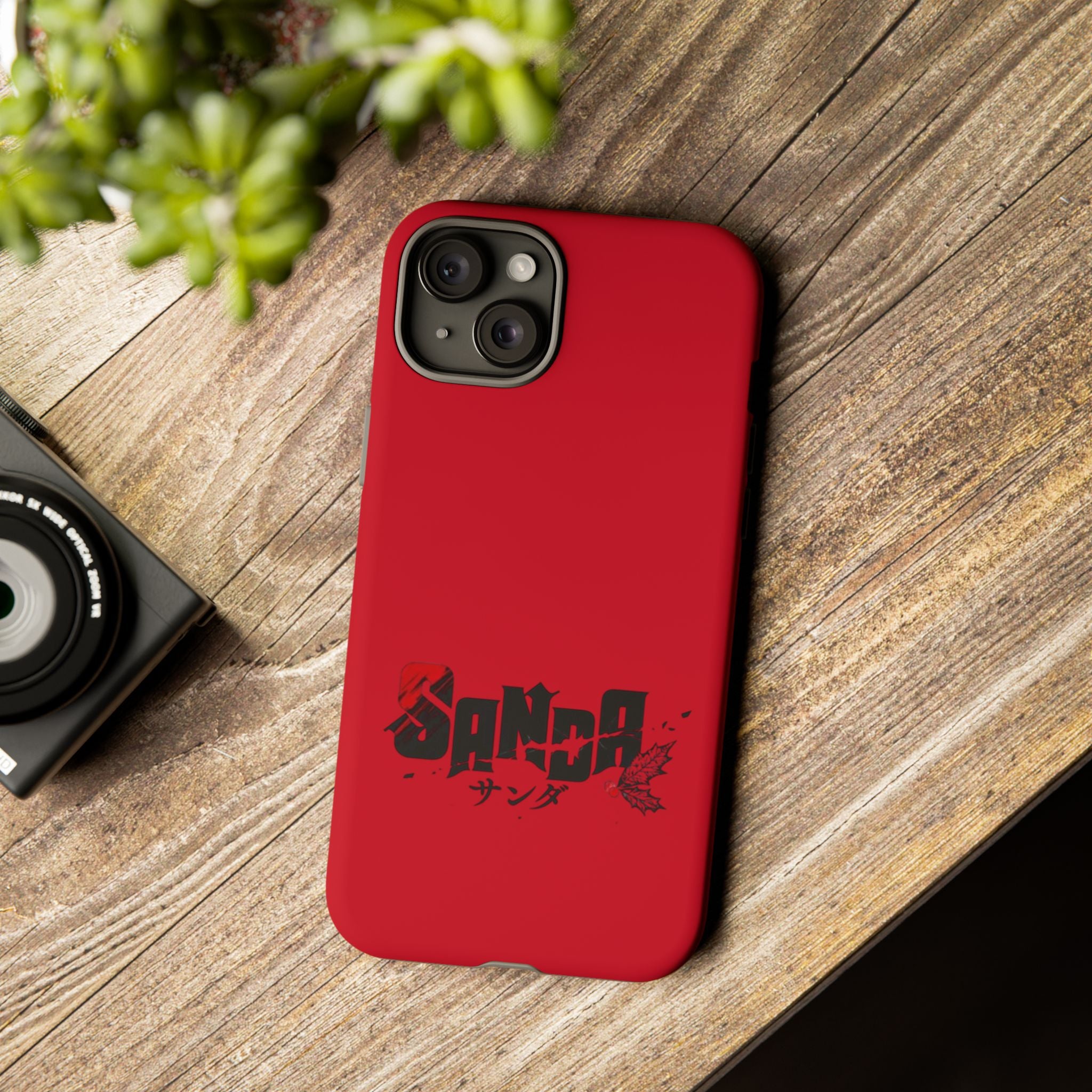 Sanda Anime iPhone Case — Red Logo