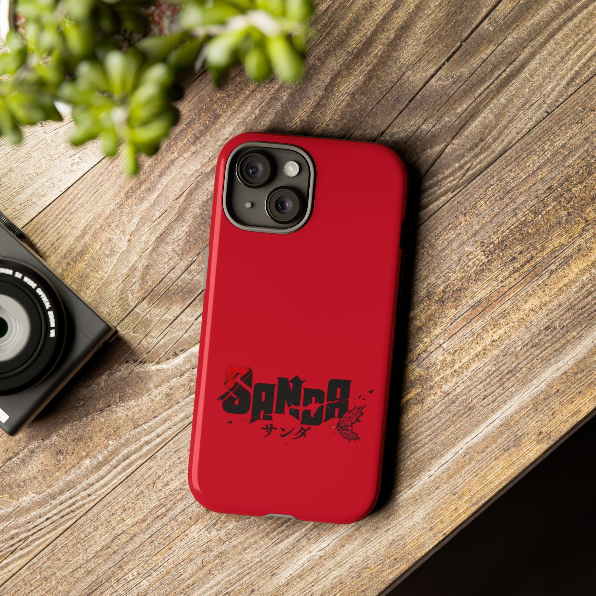 Sanda Anime iPhone Case — Red Logo
