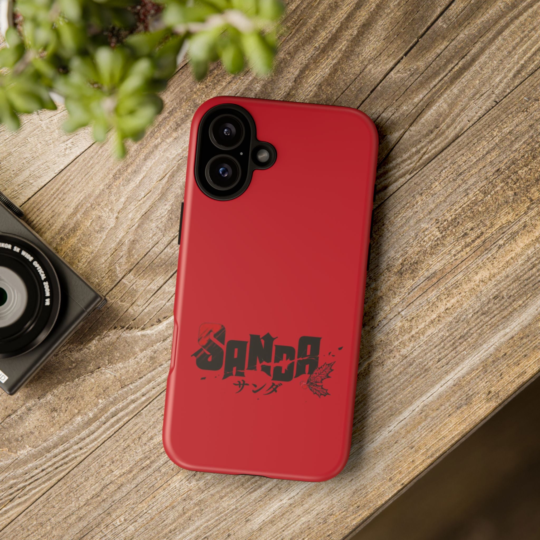Sanda Anime iPhone Case — Red Logo