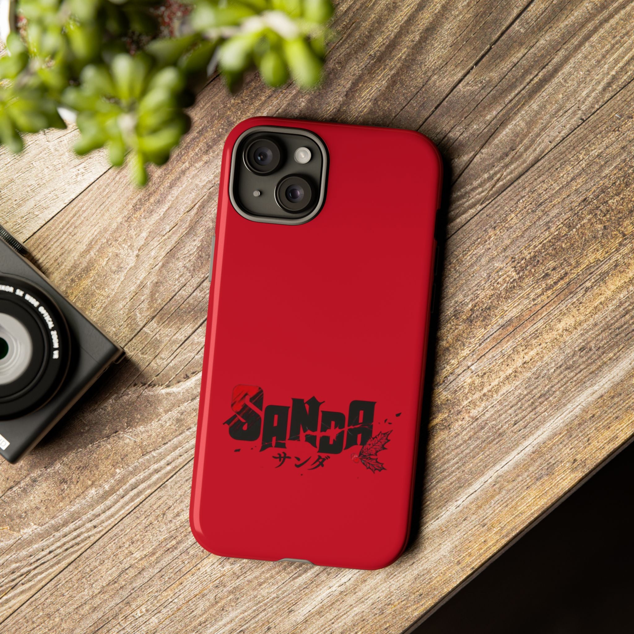 Sanda Anime iPhone Case — Red Logo