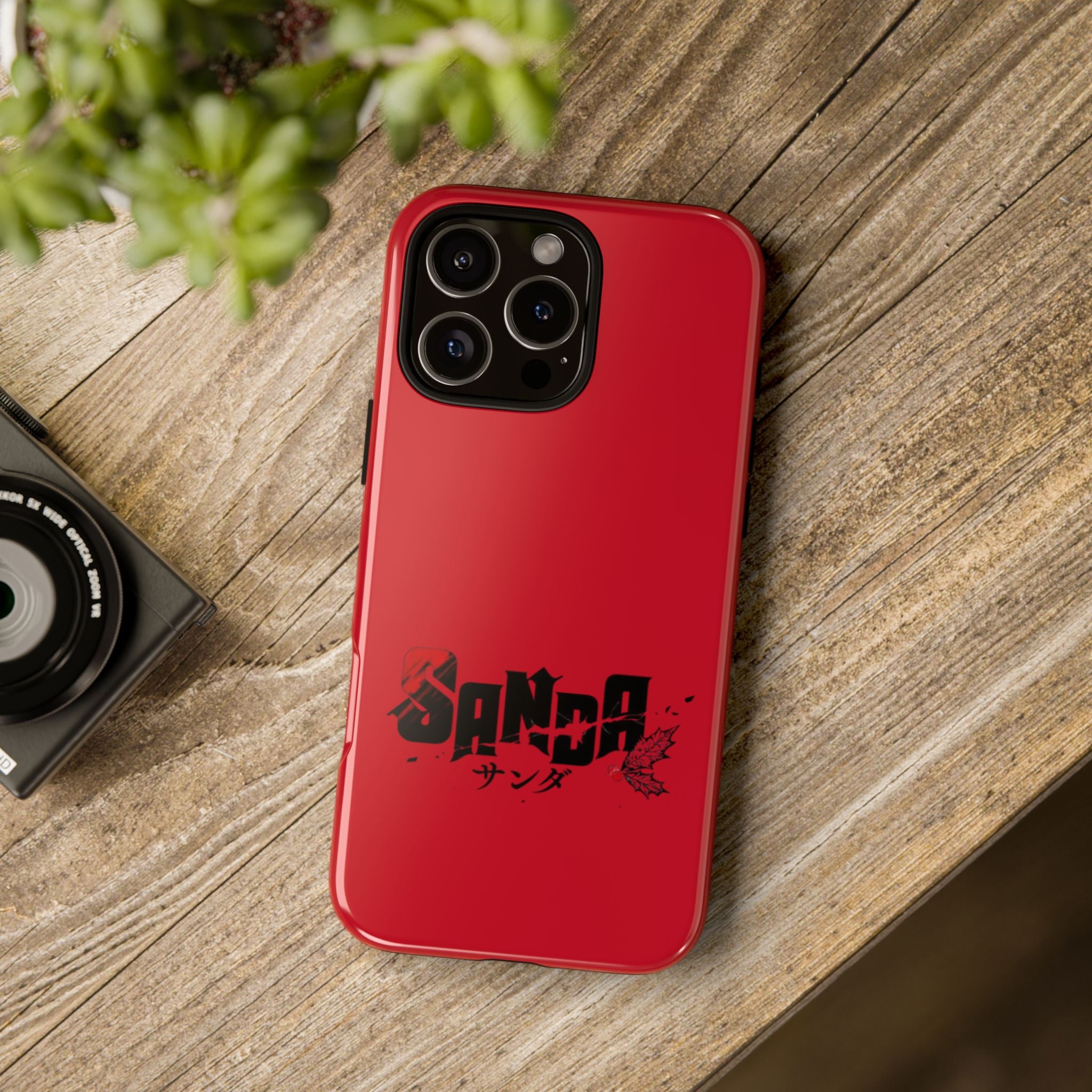Sanda Anime iPhone Case — Red Logo