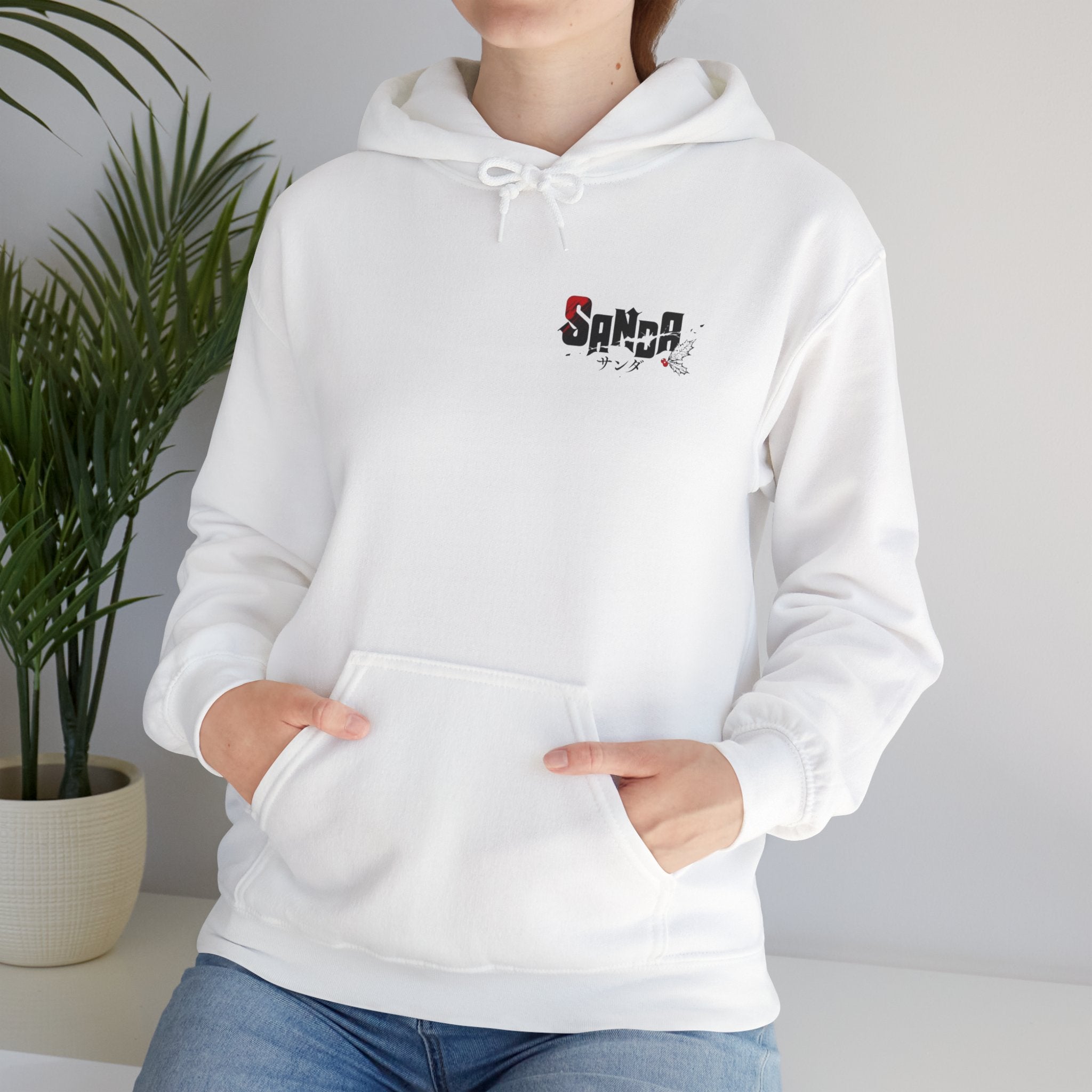 Sanda Anime Do-Gooder White Hoodie