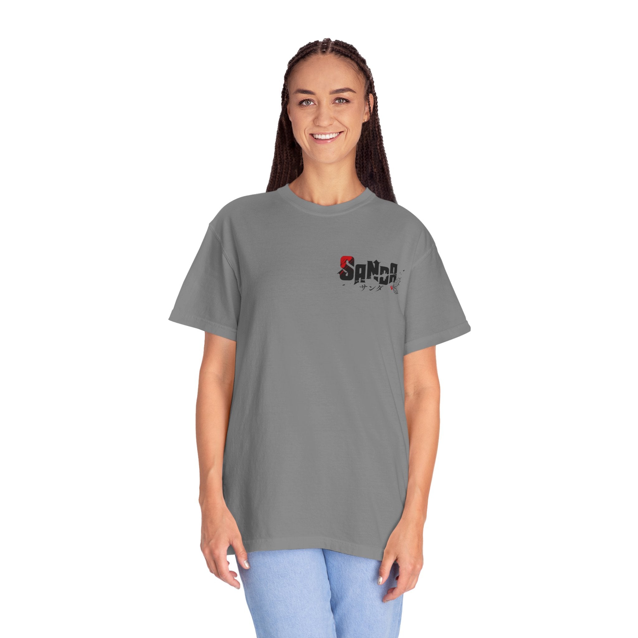 Sanda Anime Do-Gooder Dark Grey T-Shirt