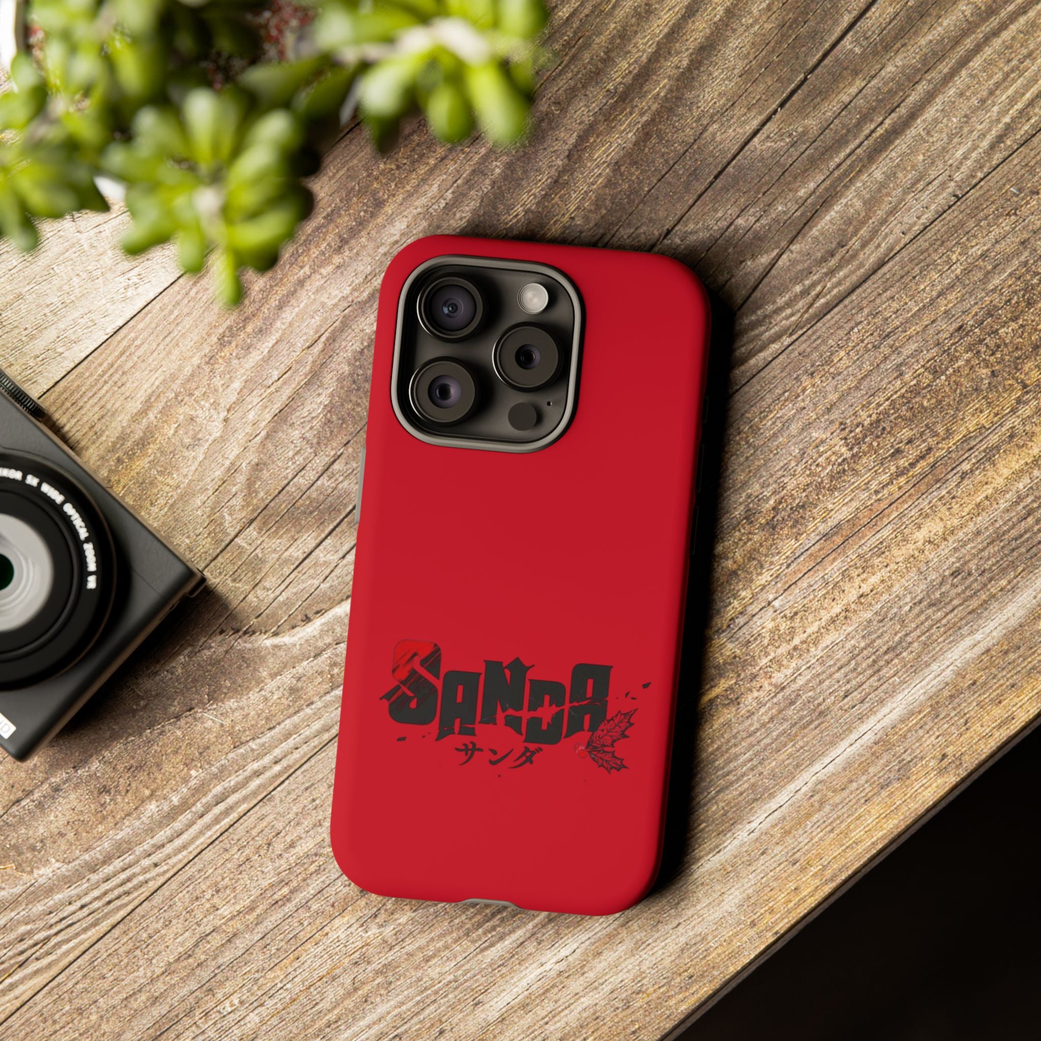 Sanda Anime iPhone Case — Red Logo