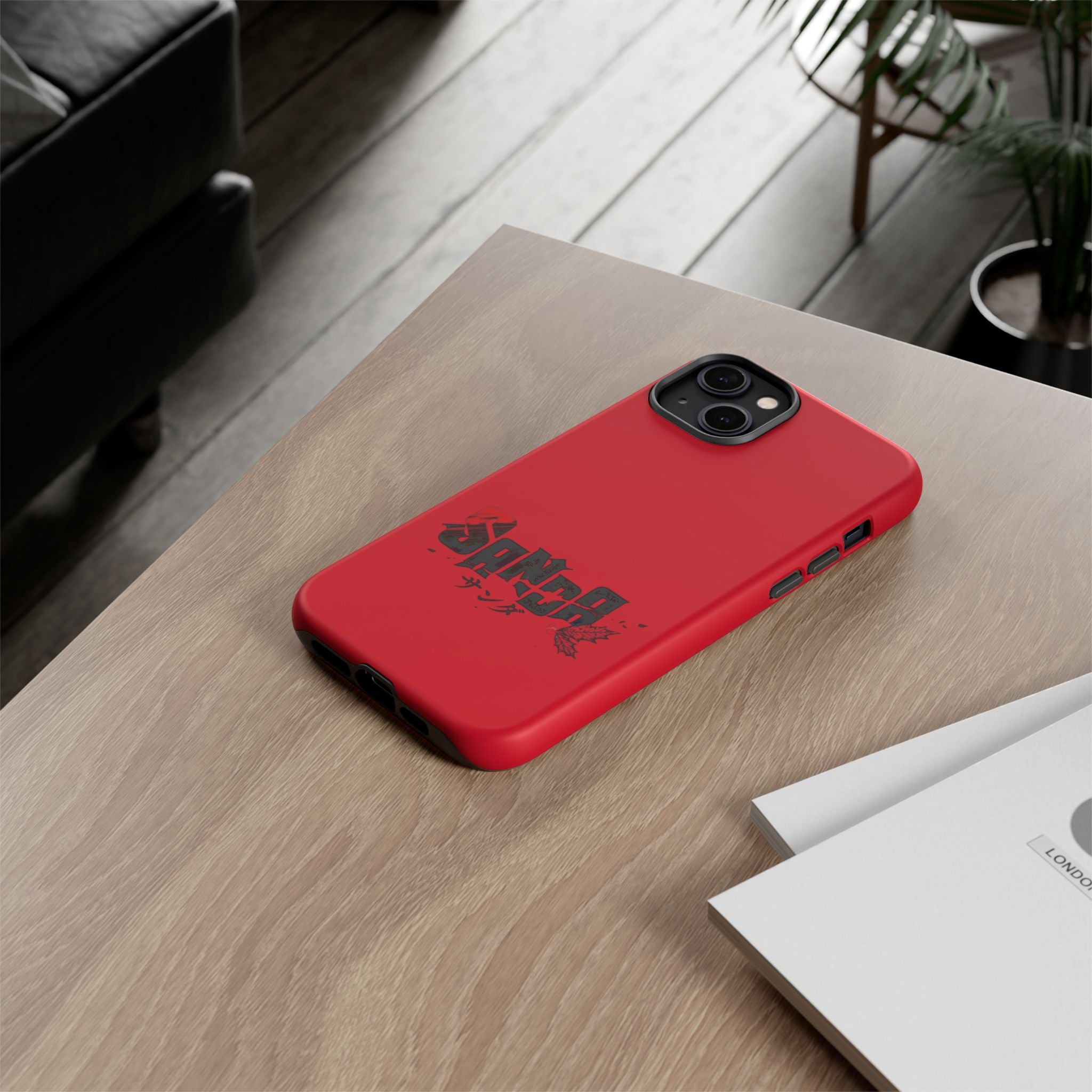 Sanda Anime iPhone Case — Red Logo