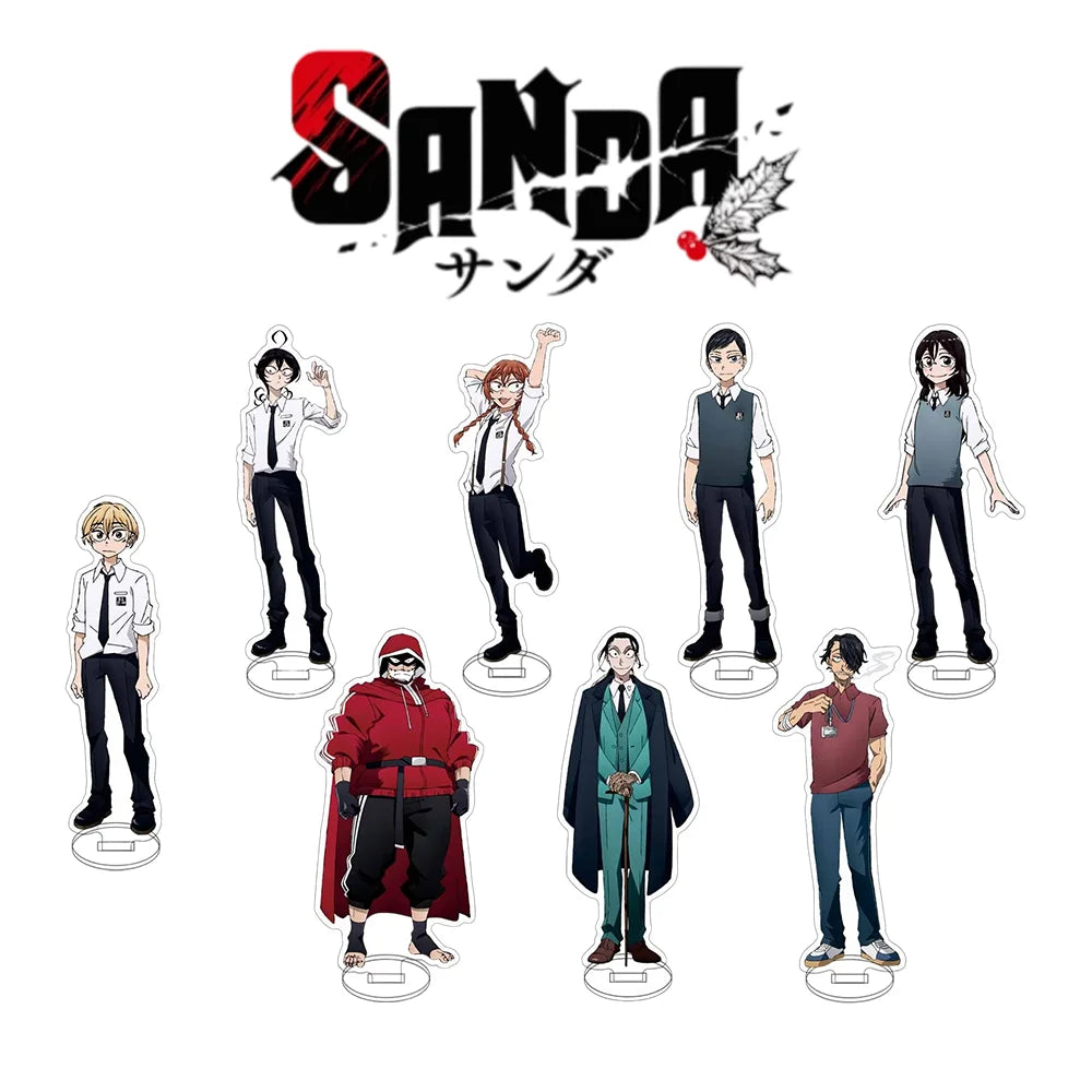 Sanda Anime Saburō Yagiuda 15CM Acrylic Figure