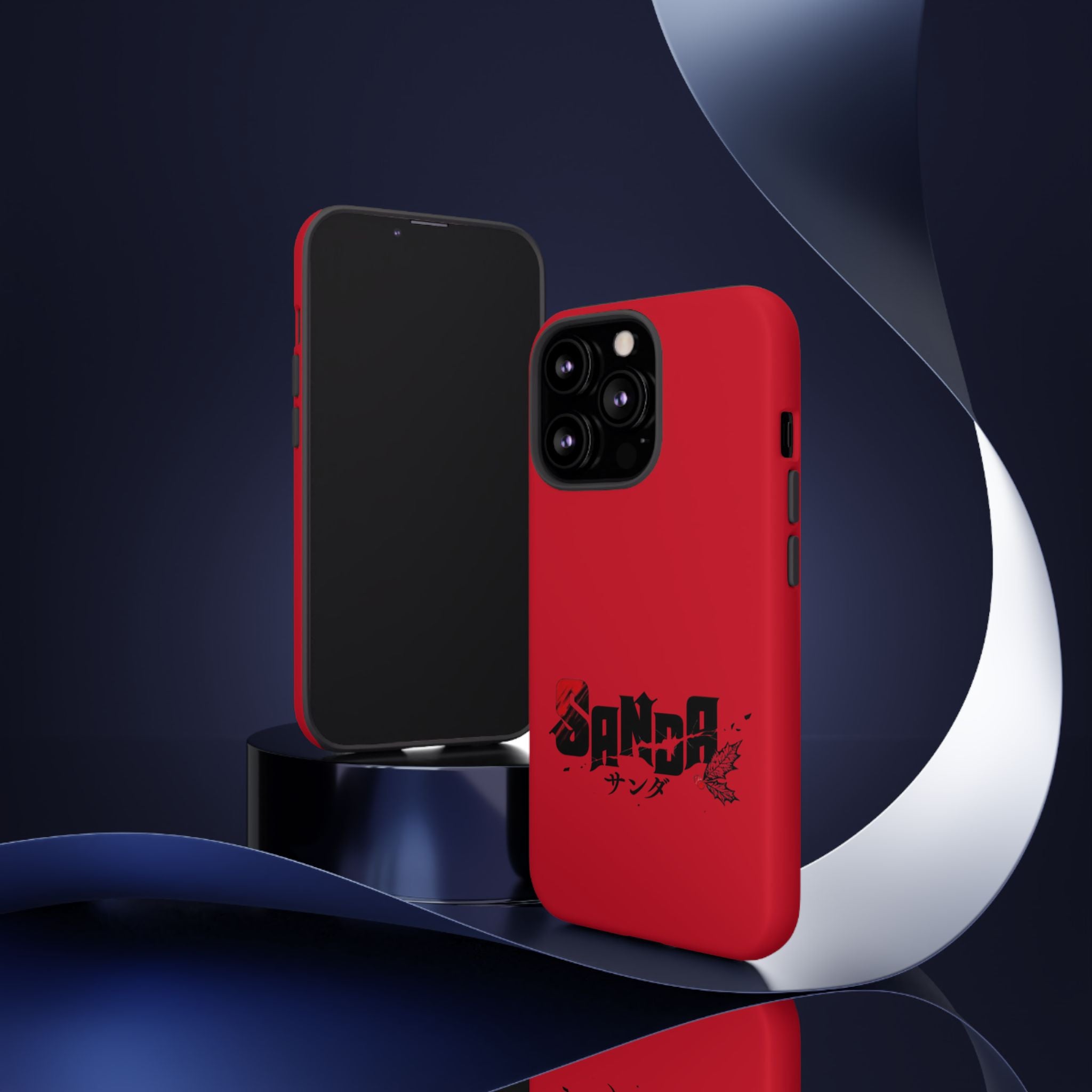 Sanda Anime iPhone Case — Red Logo