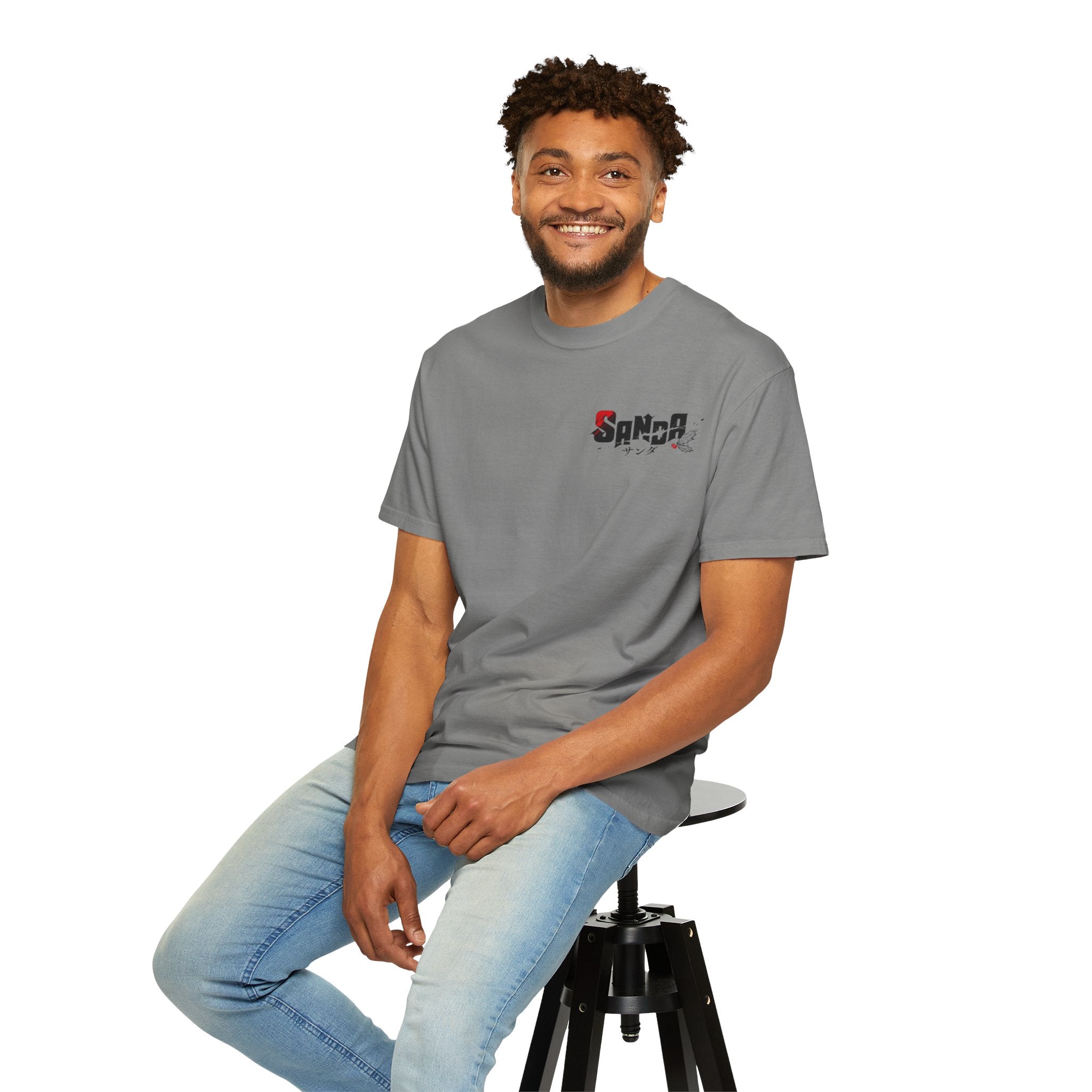 Sanda Anime Do-Gooder Dark Grey T-Shirt
