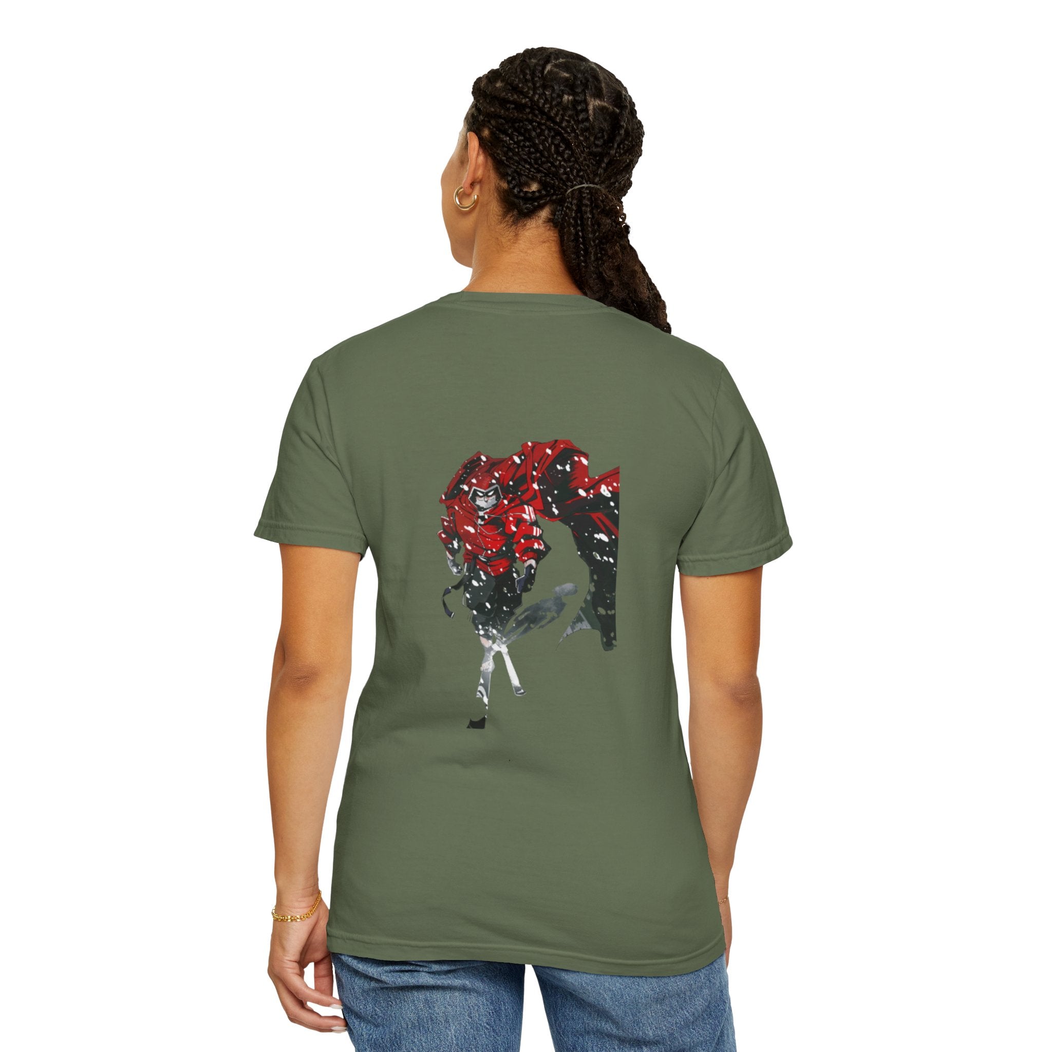 Sanda Anime Do-Gooder Army Green T-Shirt