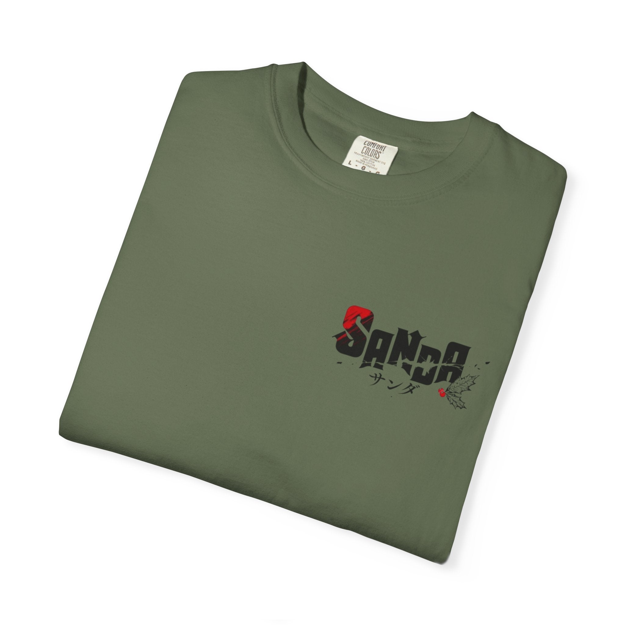 Sanda Anime Do-Gooder Army Green T-Shirt
