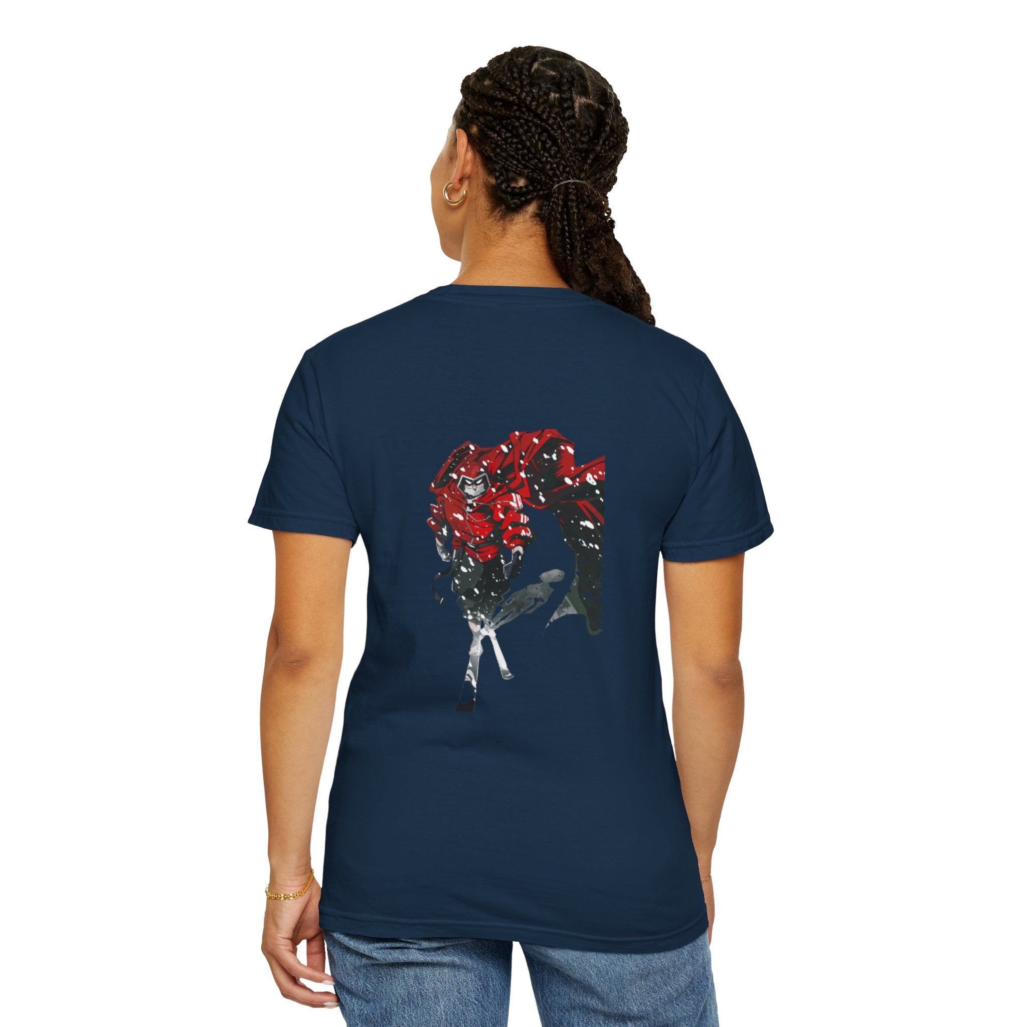 Sanda Anime Do-Gooder Navy Blue T-Shirt