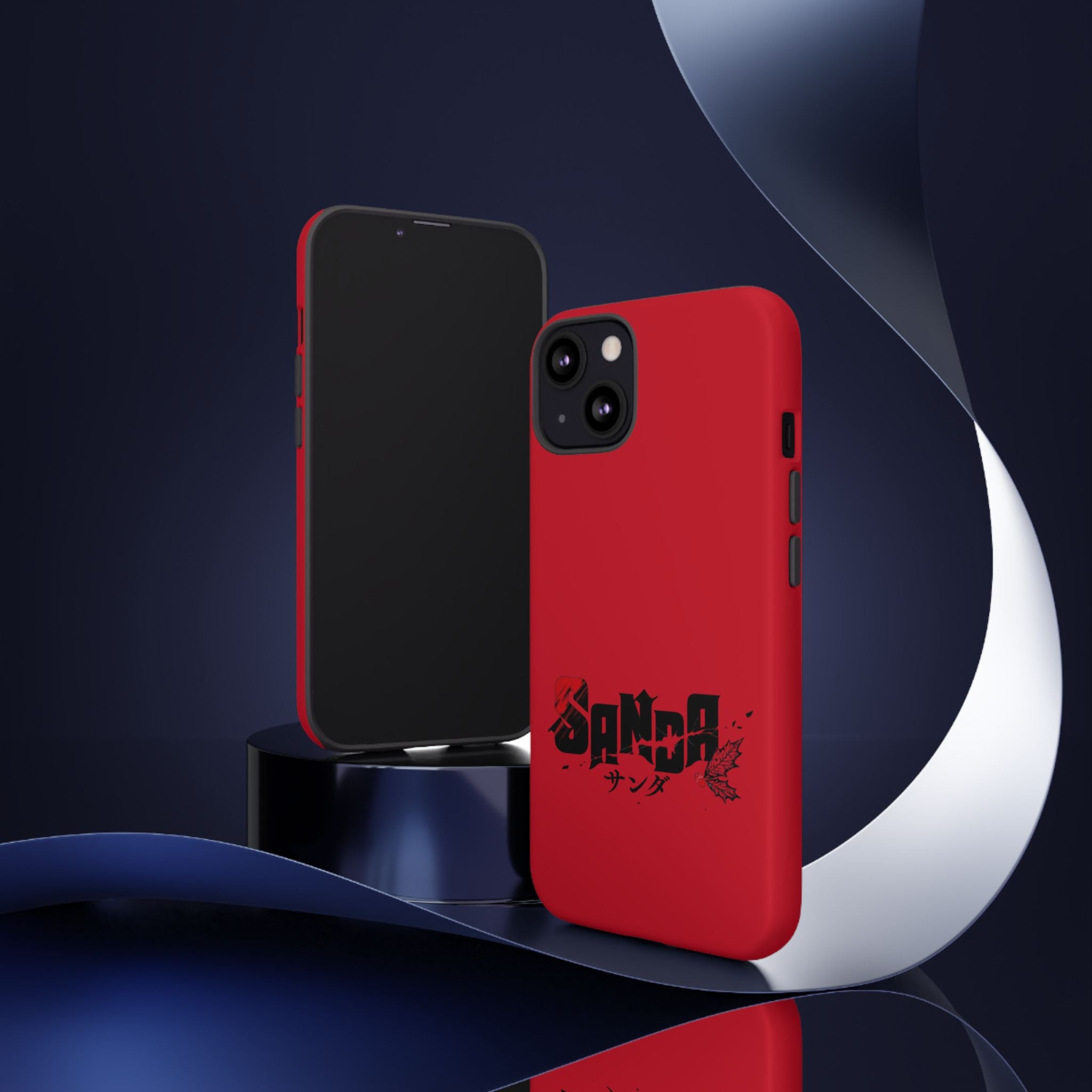 Sanda Anime iPhone Case — Red Logo