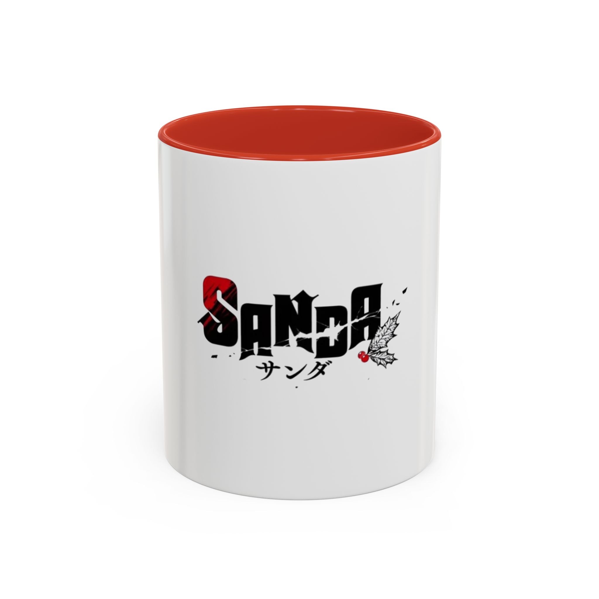 Sanda Anime Red Logo Mug — 11oz & 15oz