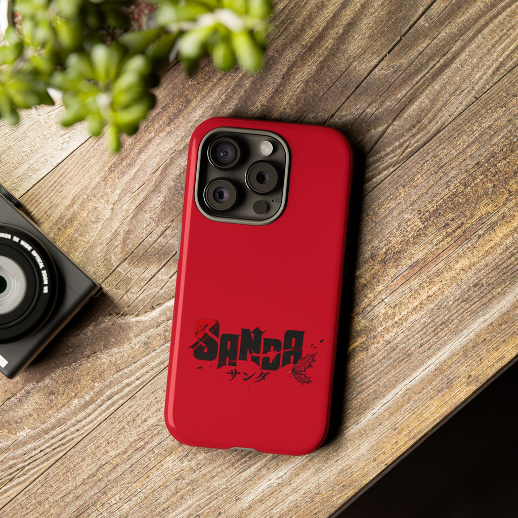 Sanda Anime iPhone Case — Red Logo
