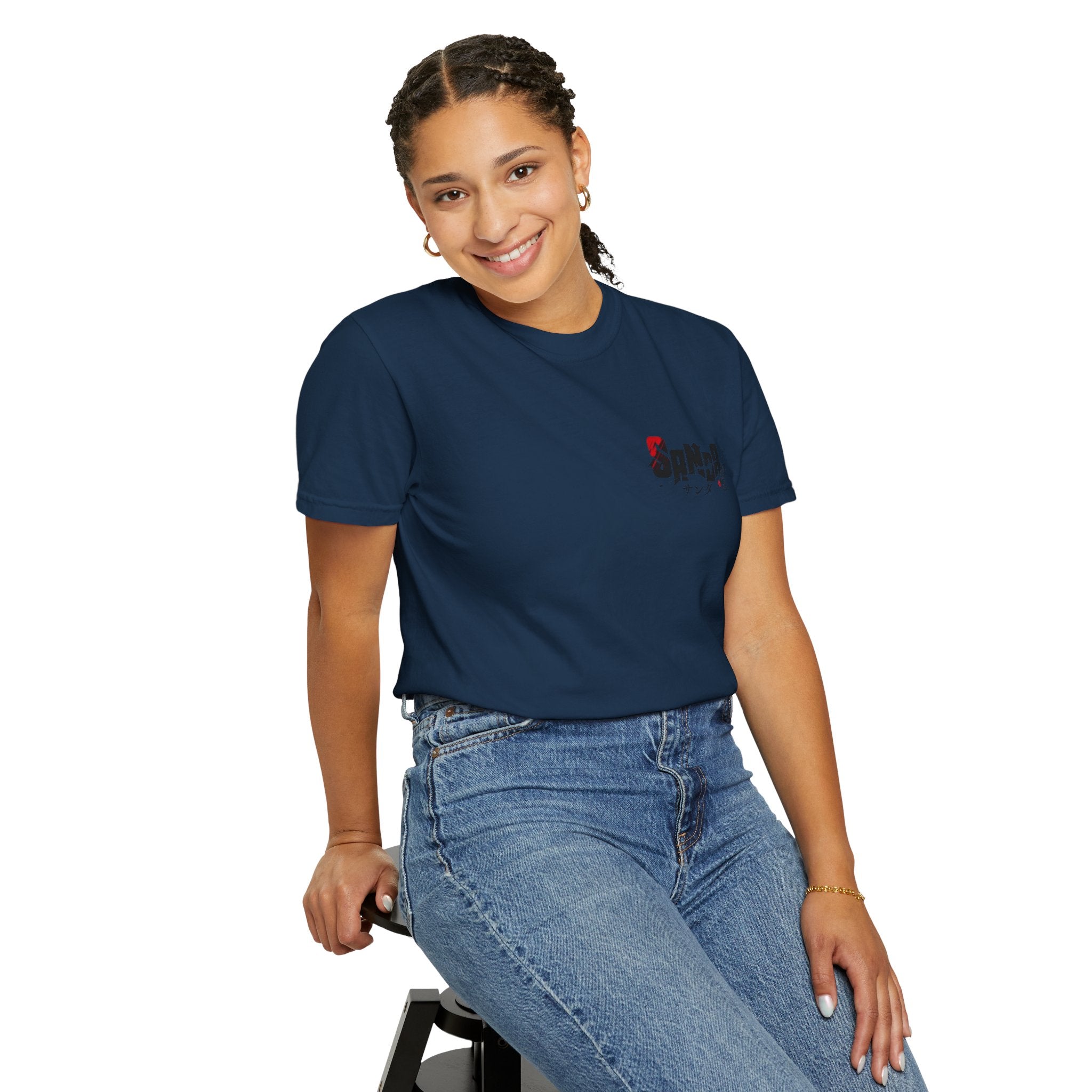 Sanda Anime Do-Gooder Navy Blue T-Shirt