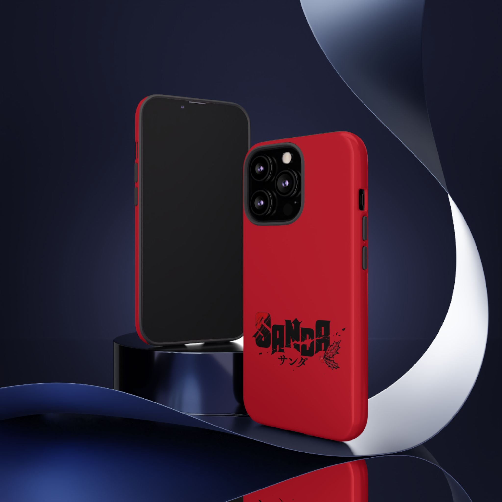 Sanda Anime iPhone Case — Red Logo