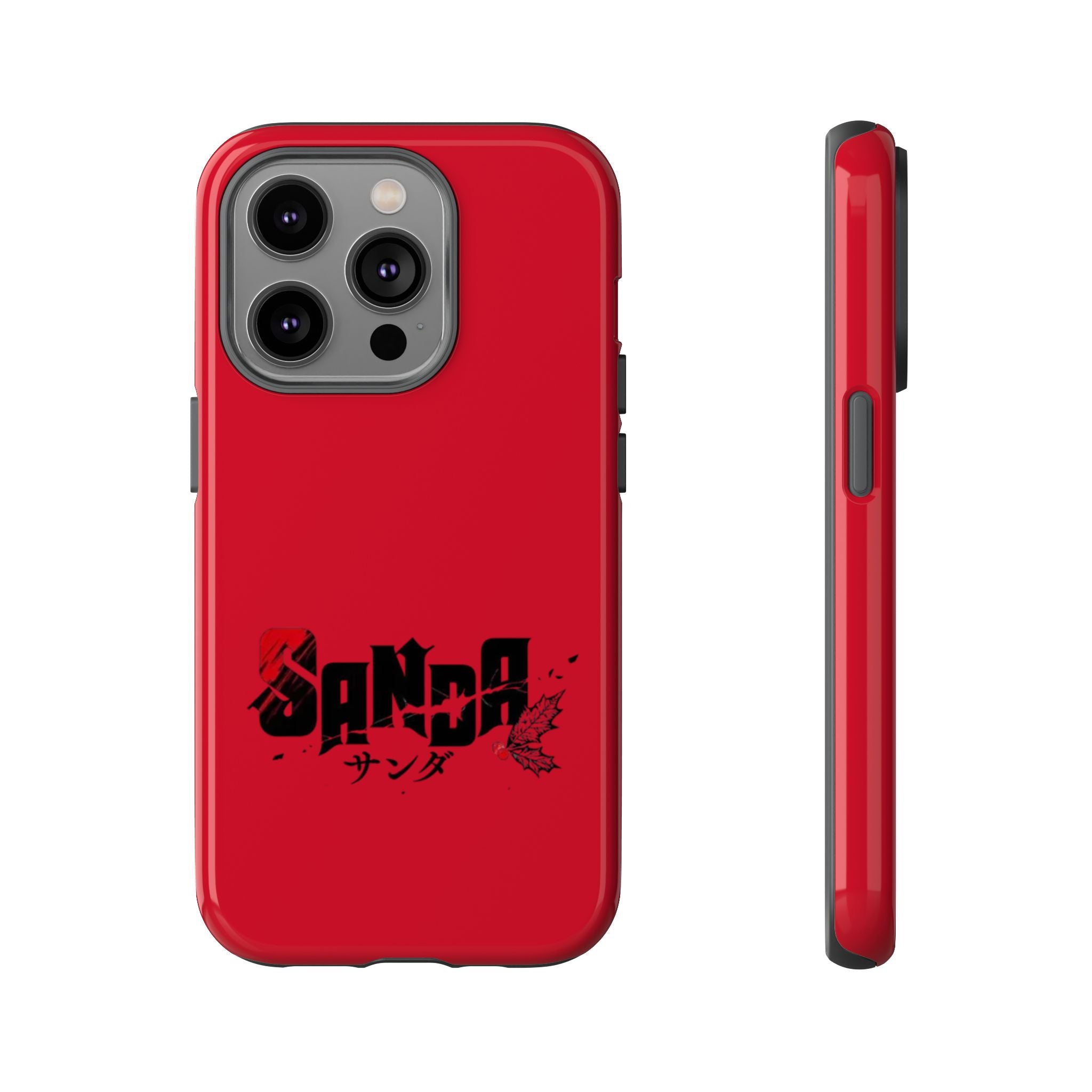 Sanda Anime iPhone Case — Red Logo