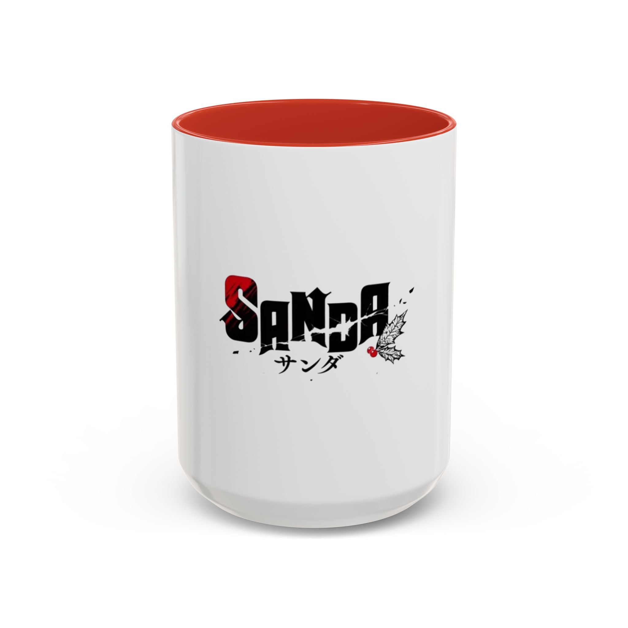 Sanda Anime Red Logo Mug — 11oz & 15oz